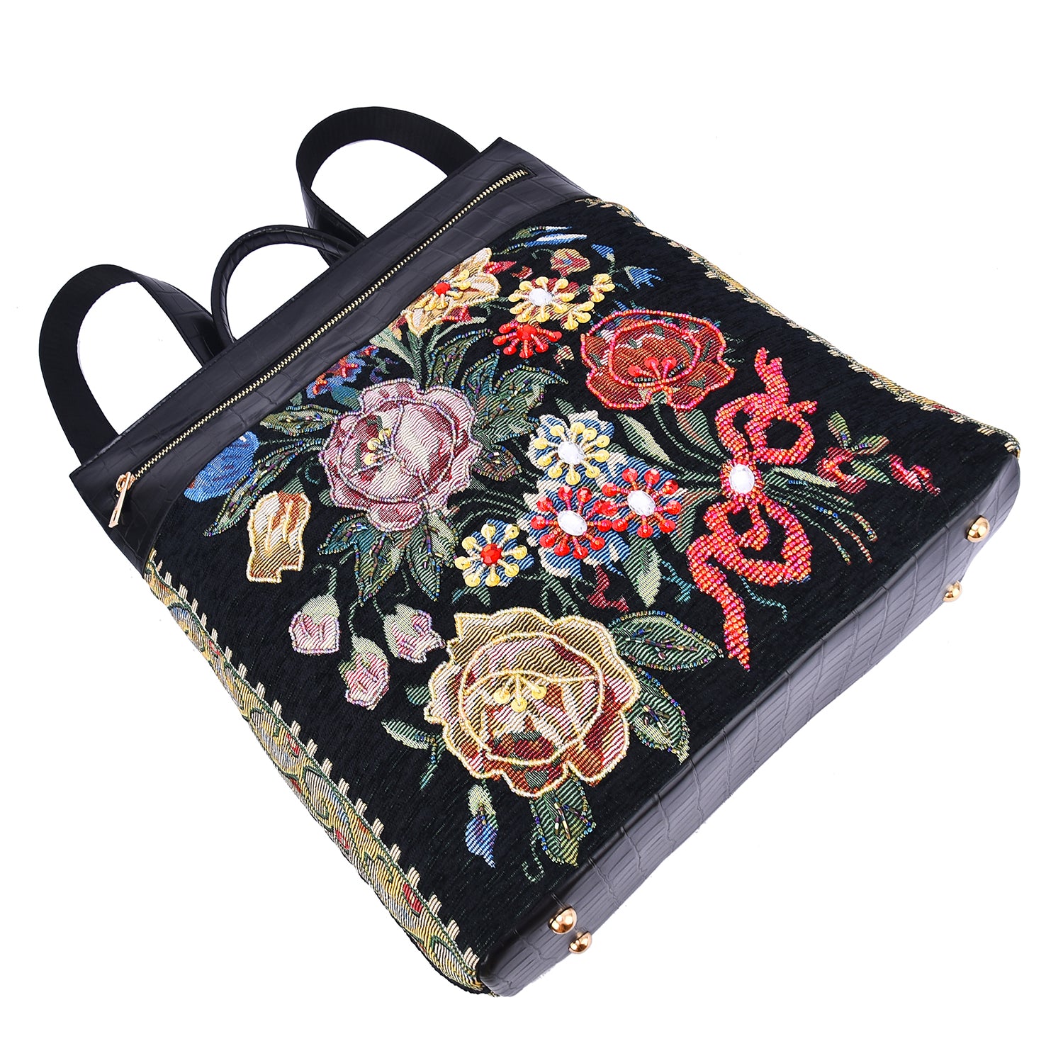 Flower Shop Hand-beaded Backpack