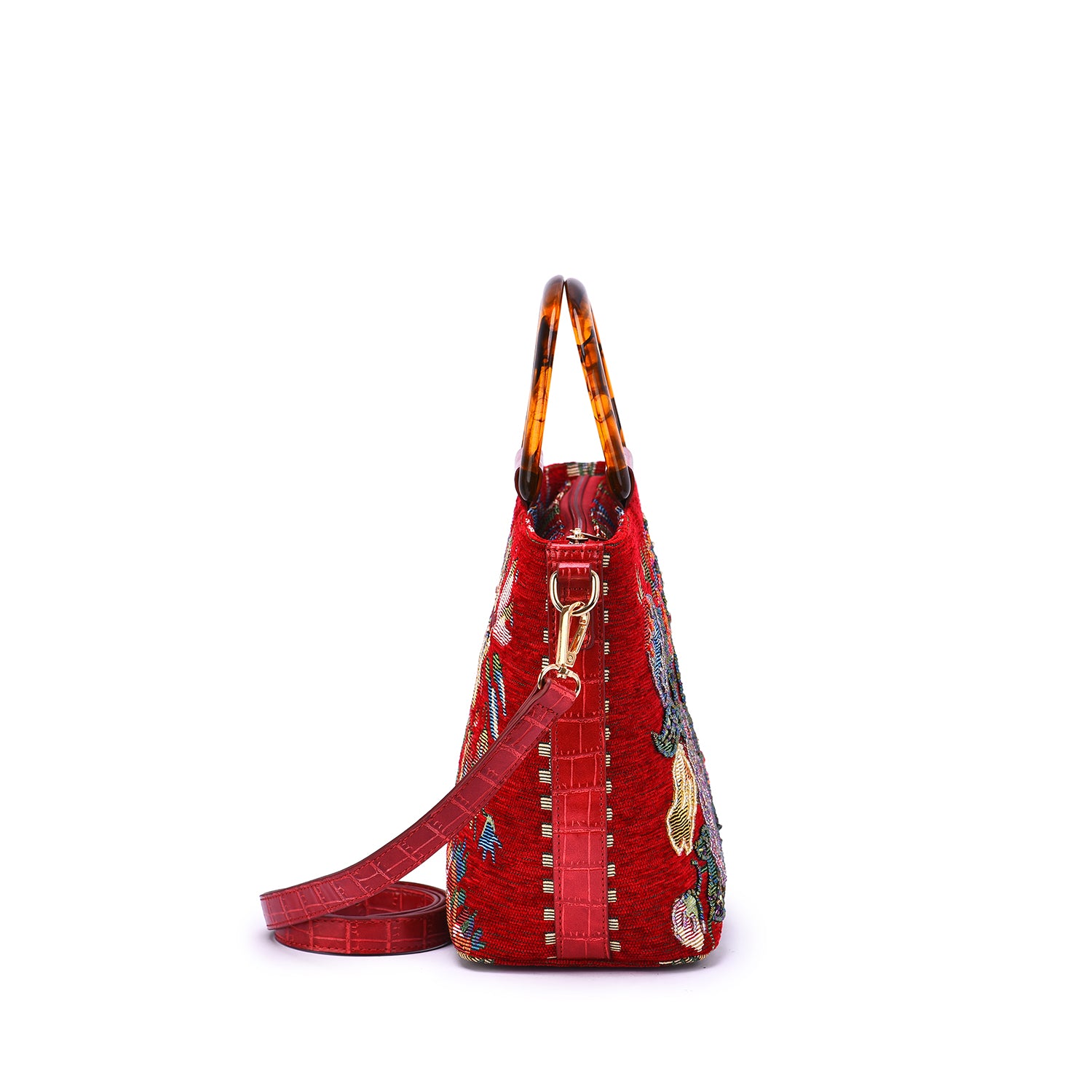 Daphne Hand-Beaded Crossbody Bag