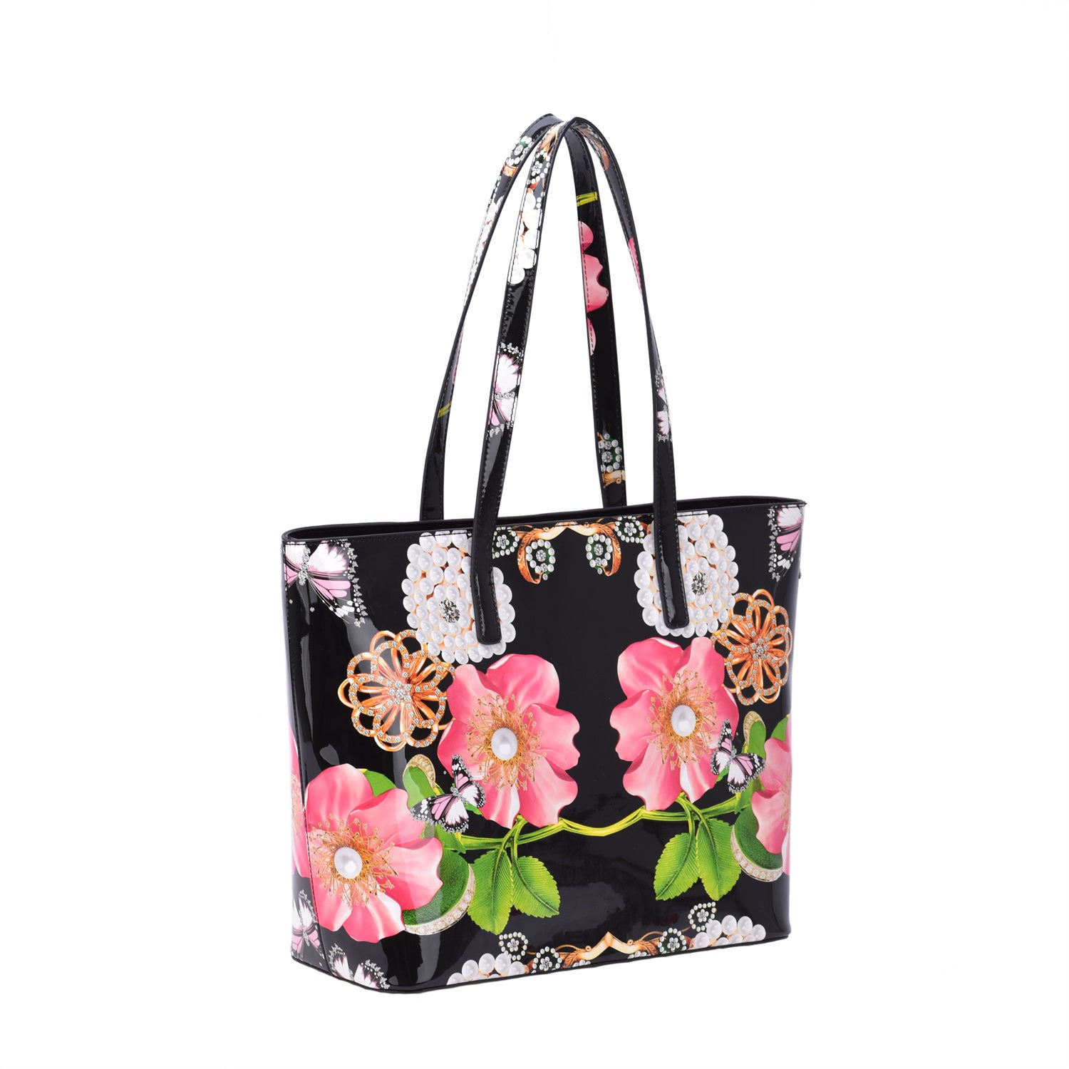 Sabrina Patent Tote - Mellow World