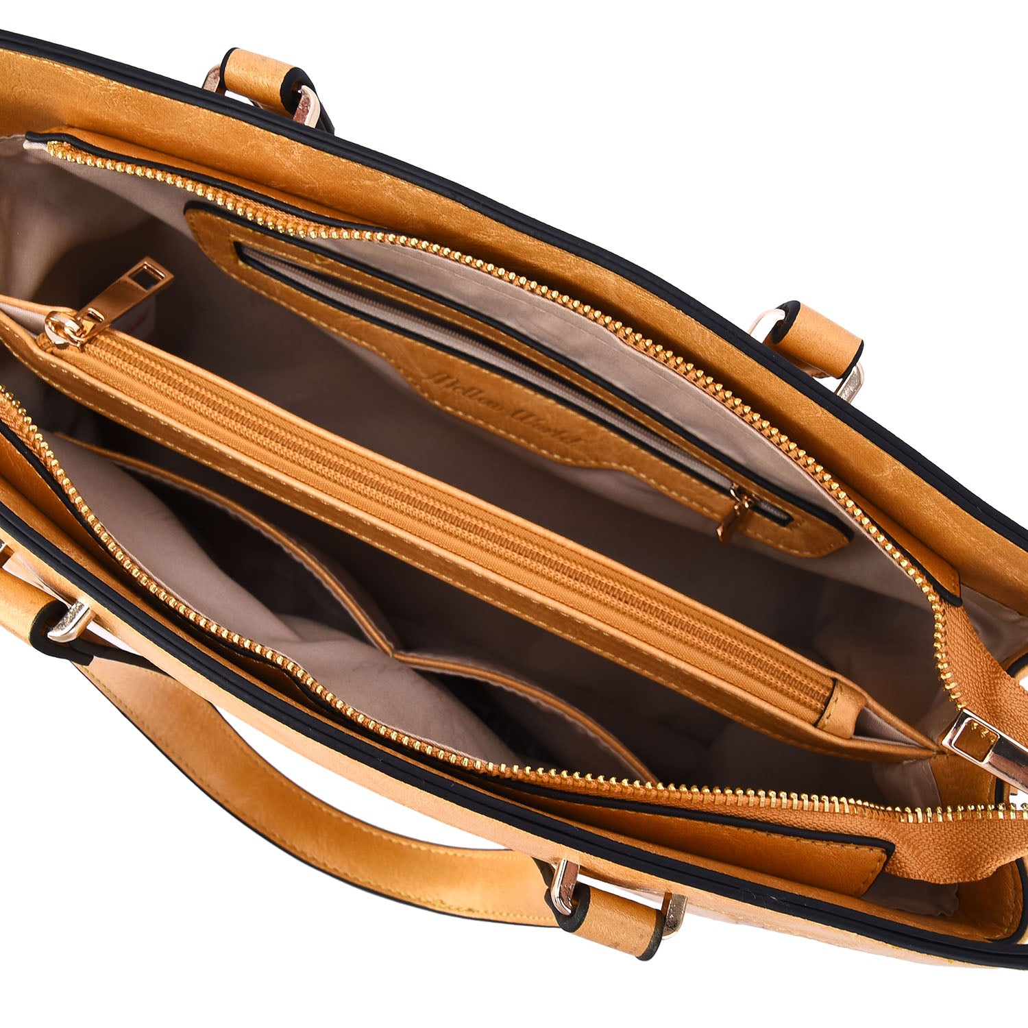 Salome Embossed Floral Satchel - Mellow World