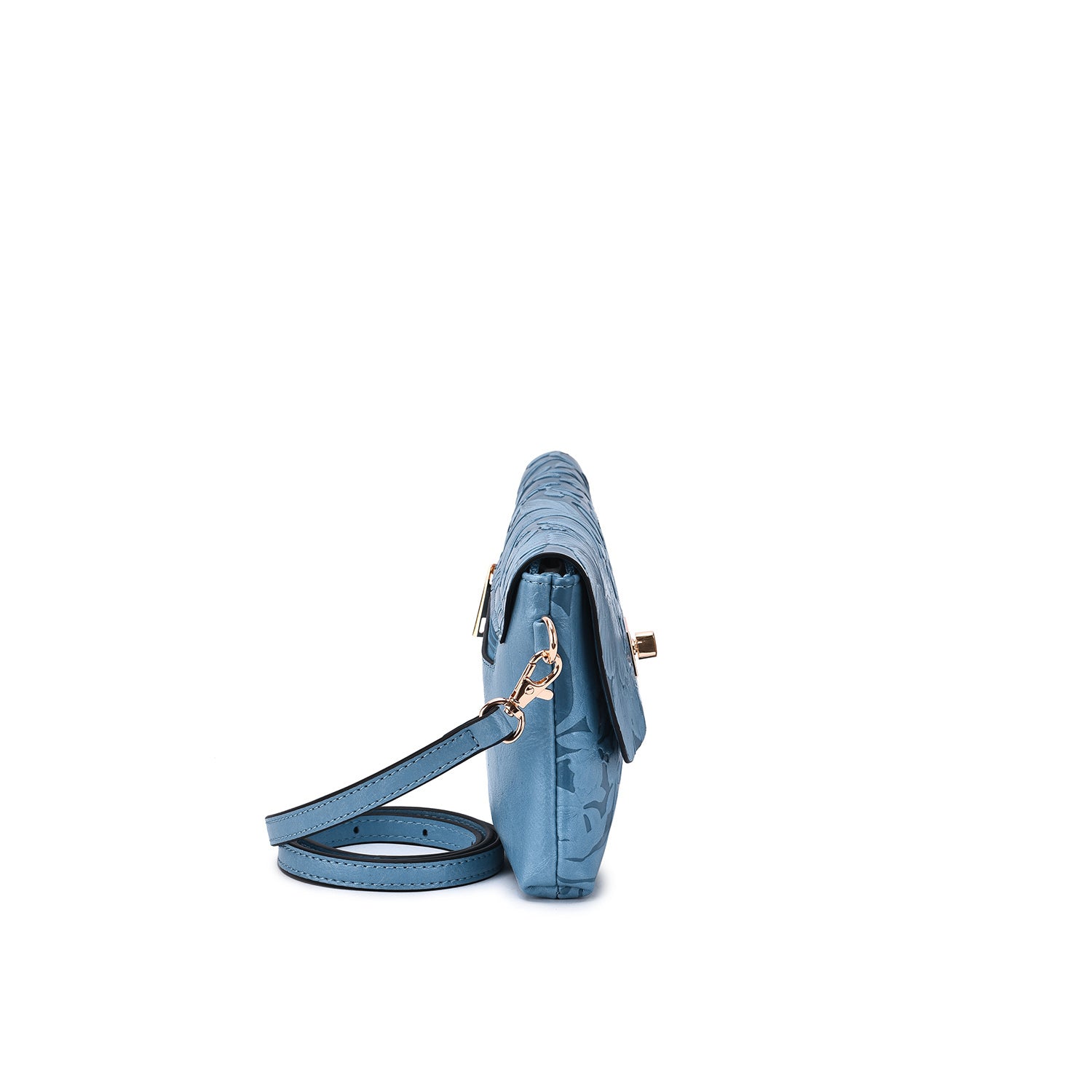 Sarita Embossed Floral Crossbody - Mellow World