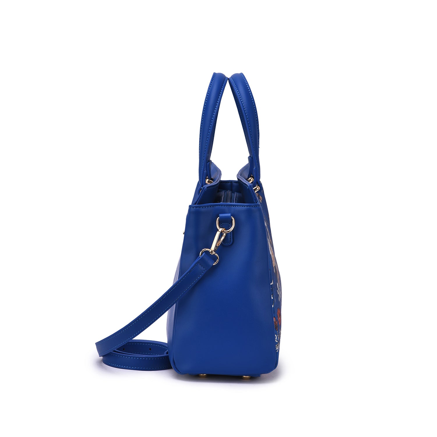 Stellan Floral Print Satchel