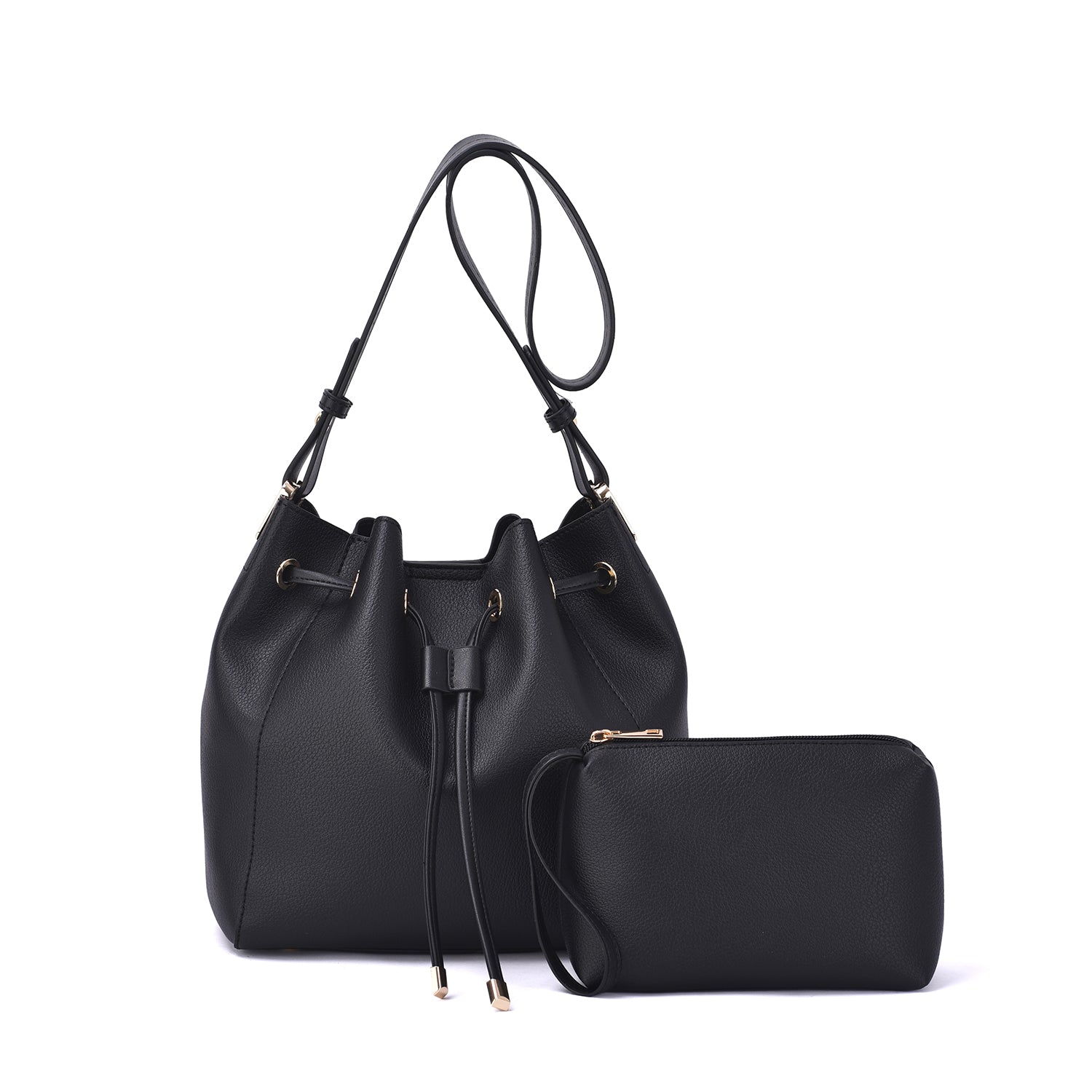 Ashby Drawstring Bucket Bag - Mellow World