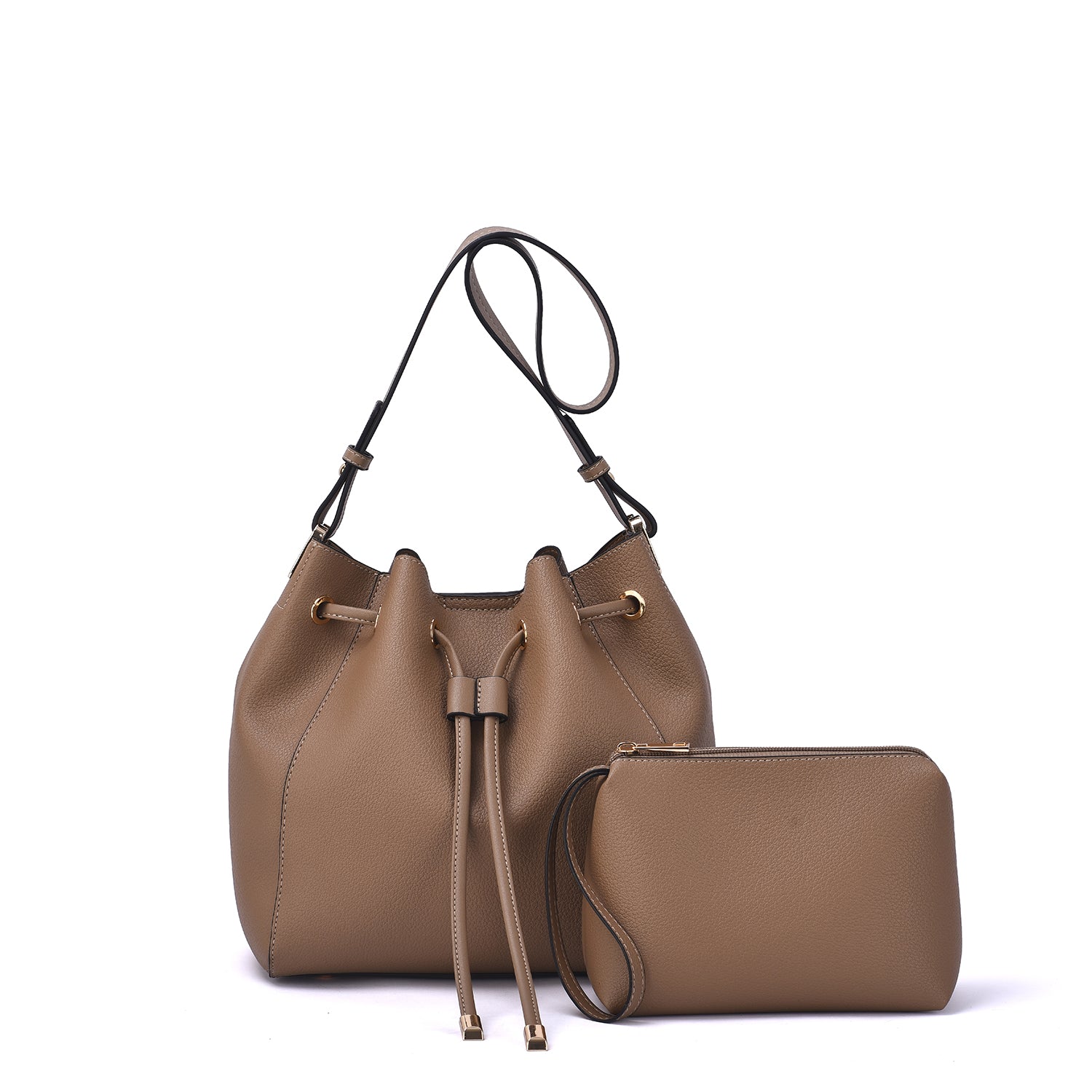 Ashby Drawstring Bucket Bag - Mellow World