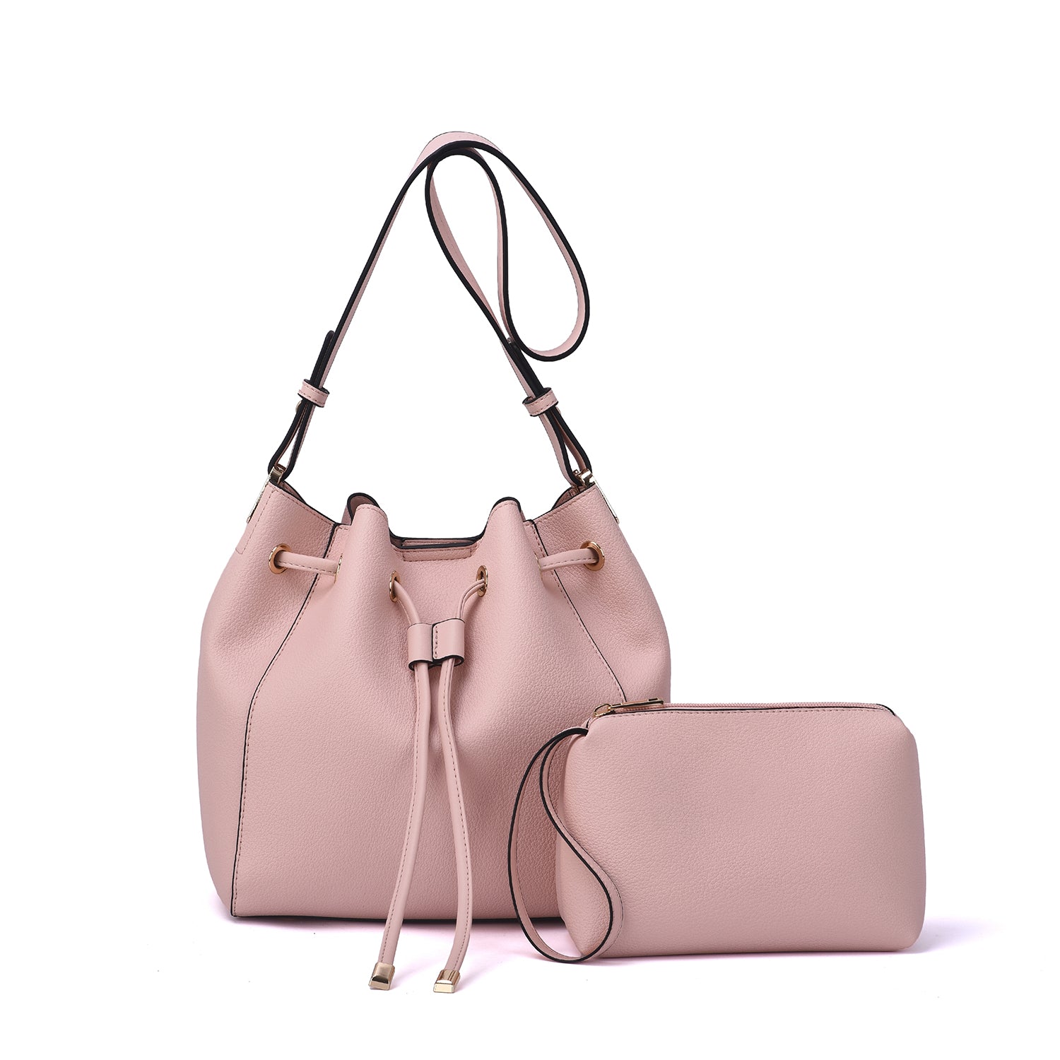 Ashby Drawstring Bucket Bag - Mellow World
