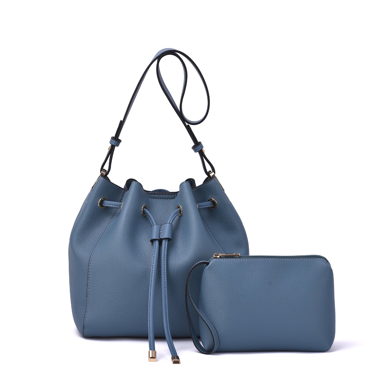 Ashby Drawstring Bucket Bag - Mellow World