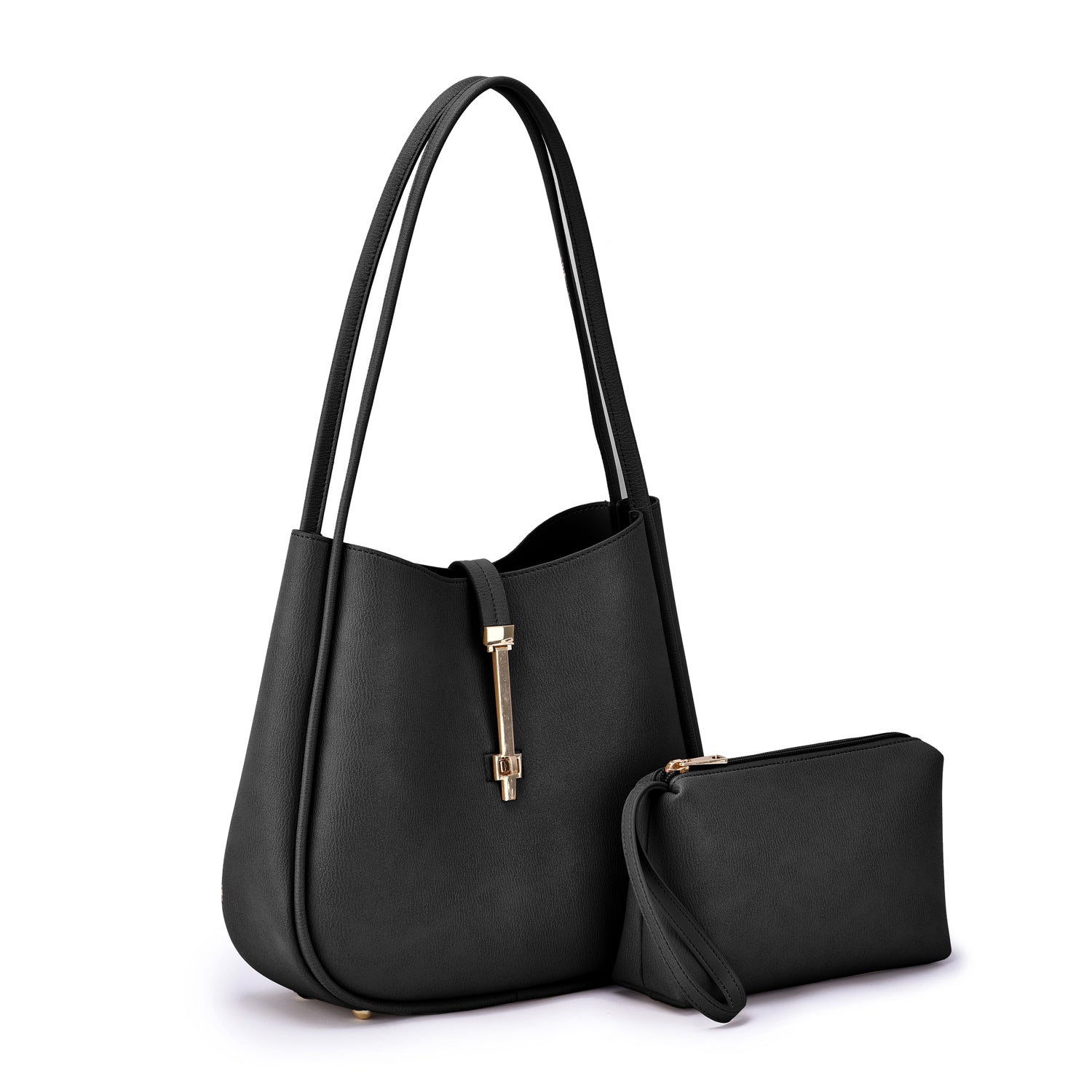 Madison Hobo with Wristlet Pouch