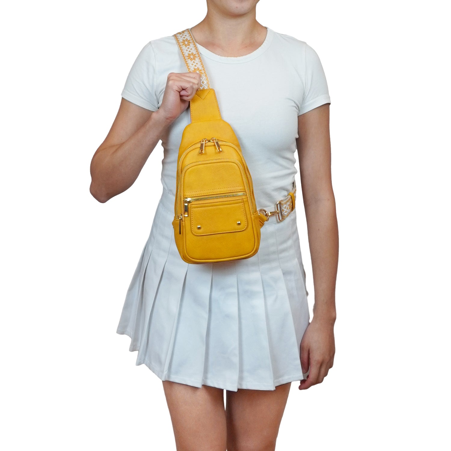 Arden Two Compartment Sling Bag - Mellow World