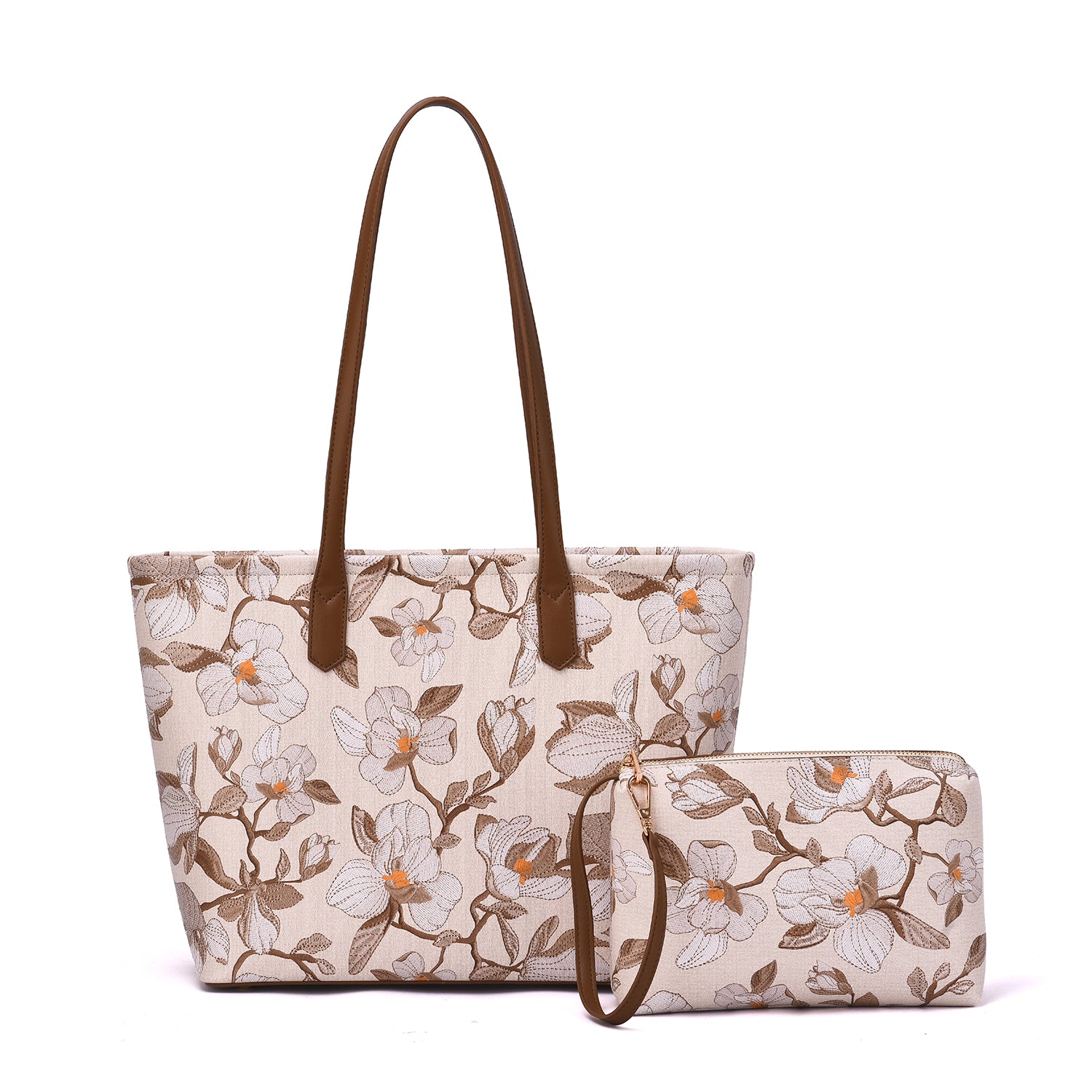 Amelia 2pc Floral Print Tote - Mellow World