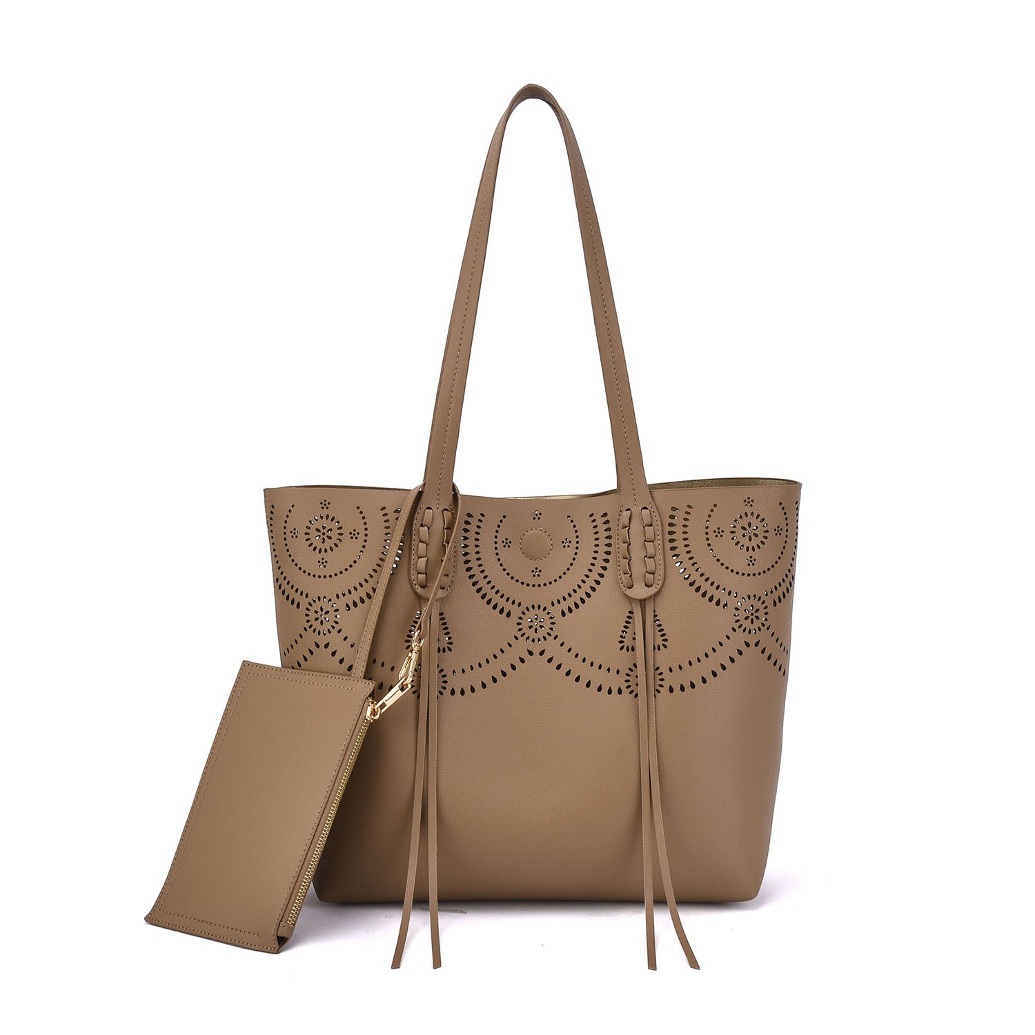Camille Perforated 3-in-1 Tote - Mellow World
