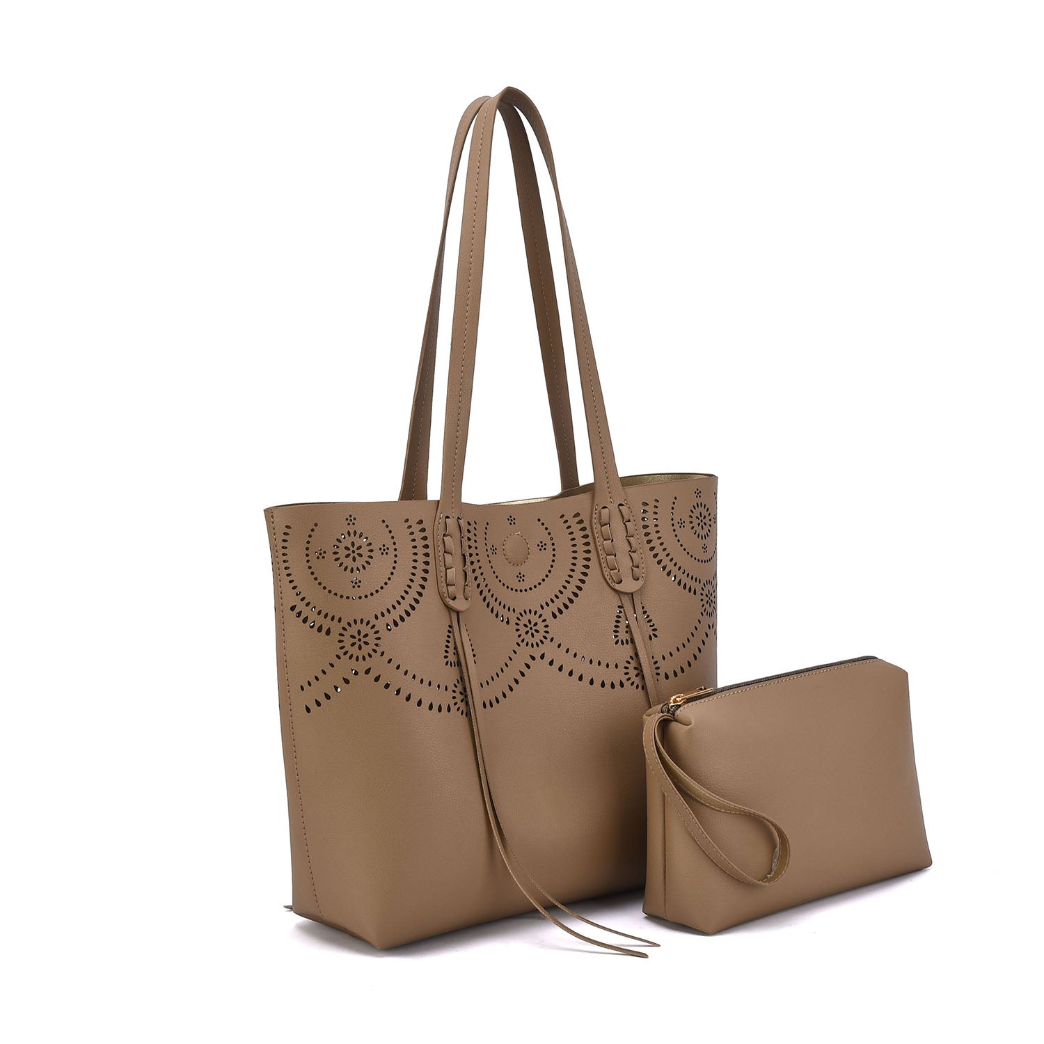 Camille Perforated 3-in-1 Tote - Mellow World