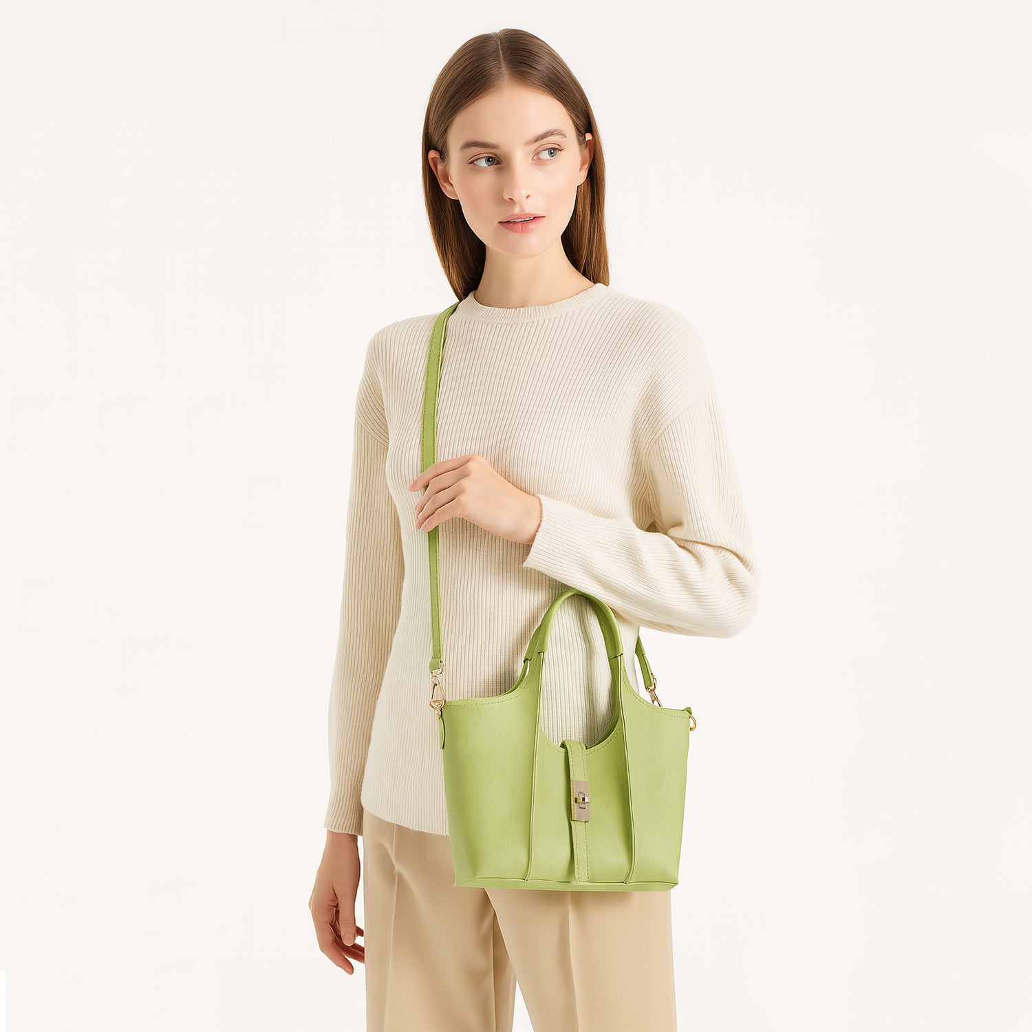 Charlie Washed Shoulder Bag with Pouch - Mellow World
