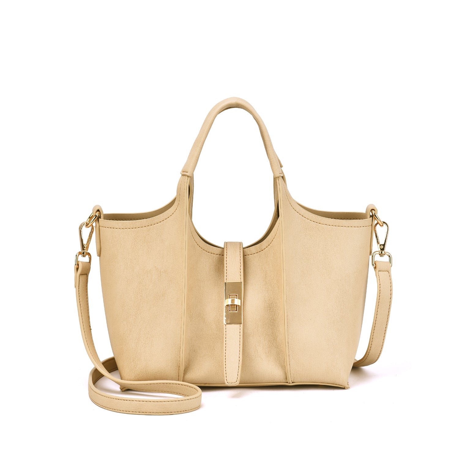 Charlie Washed Shoulder Bag with Pouch - Mellow World