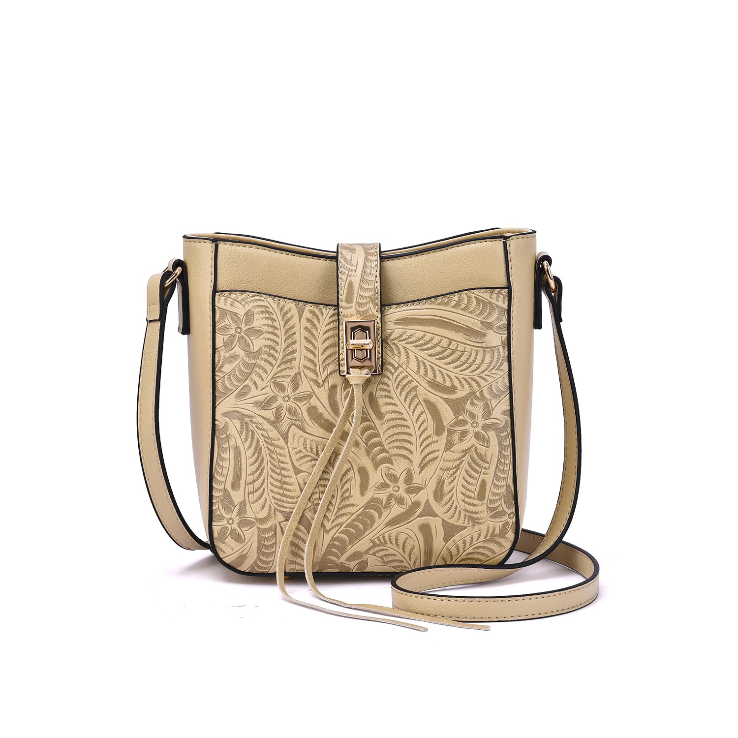Mikey Tooled Crossbody - Mellow World