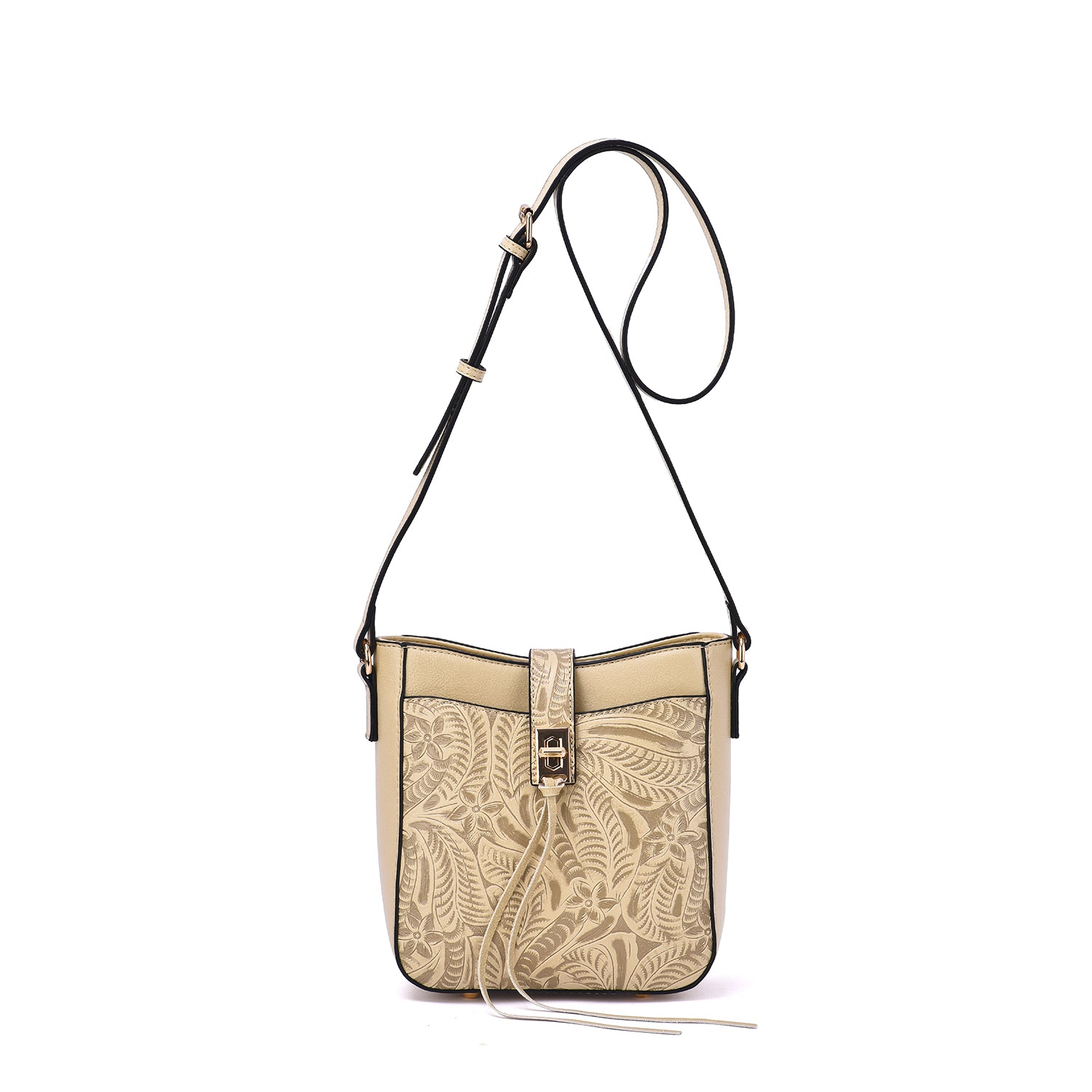 Mikey Tooled Crossbody - Mellow World
