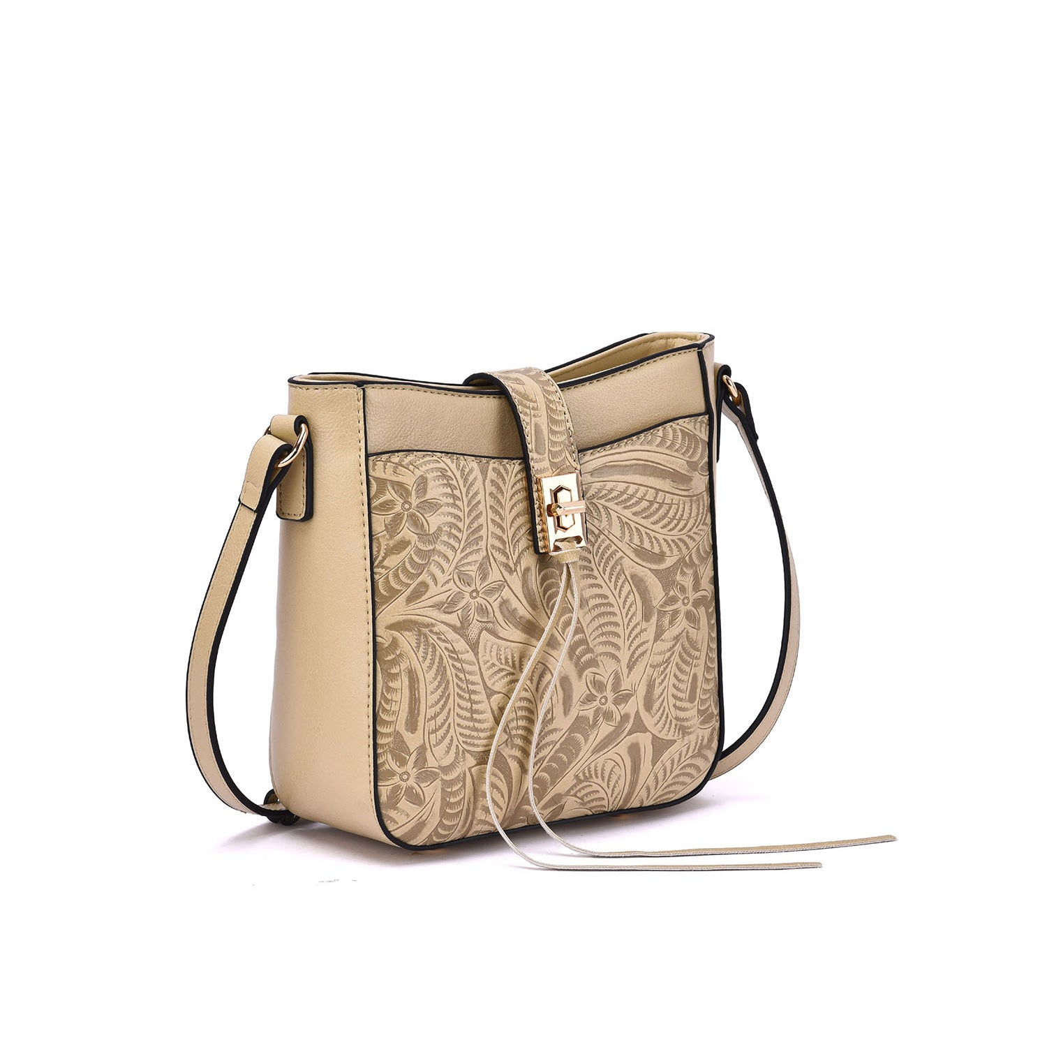 Mikey Tooled Crossbody - Mellow World