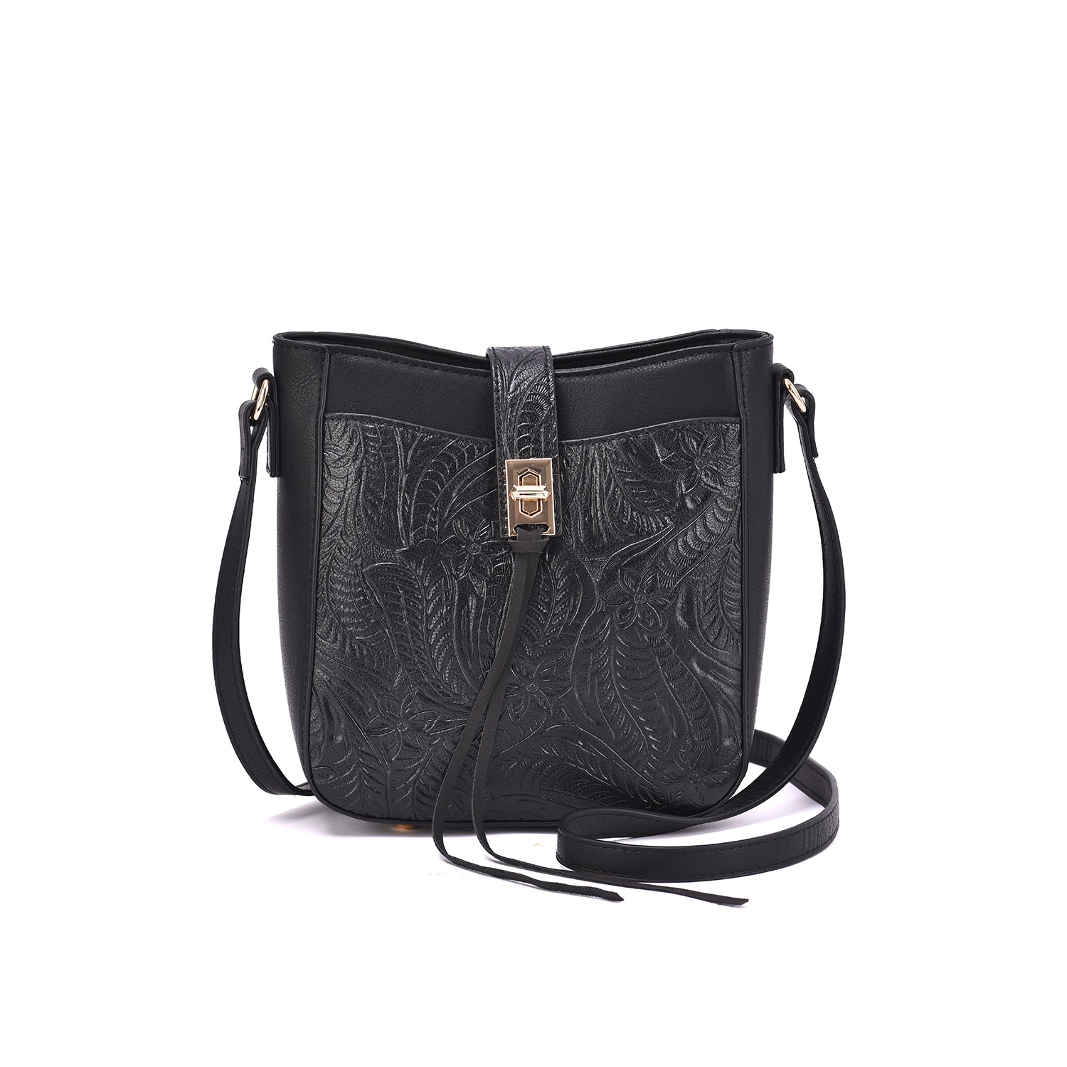 Mikey Tooled Crossbody - Mellow World