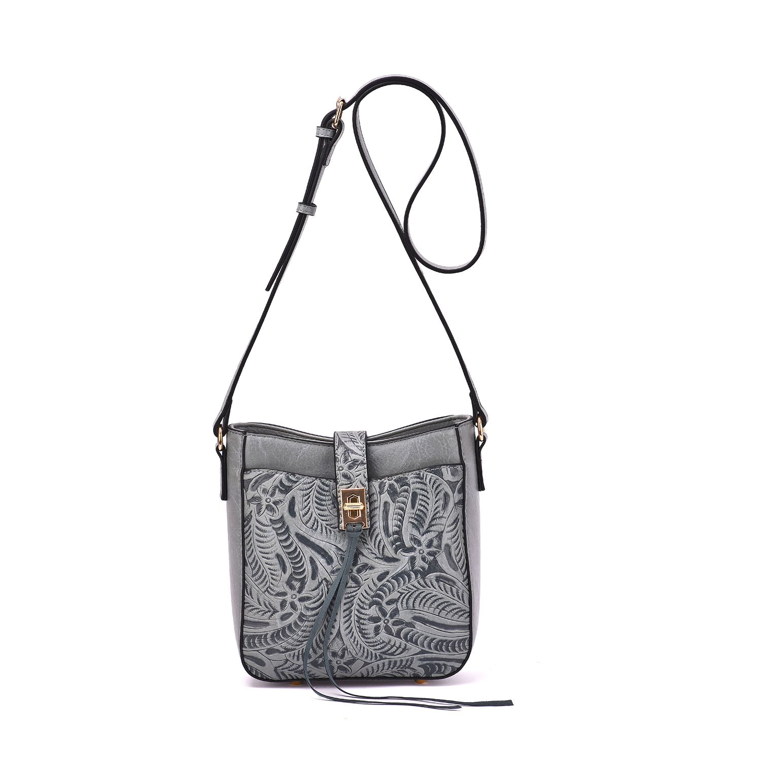 Mikey Tooled Crossbody