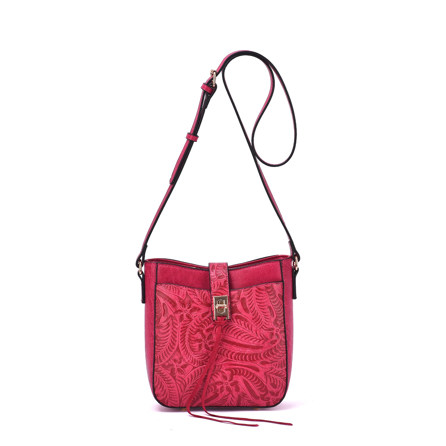 Mikey Tooled Crossbody - Mellow World