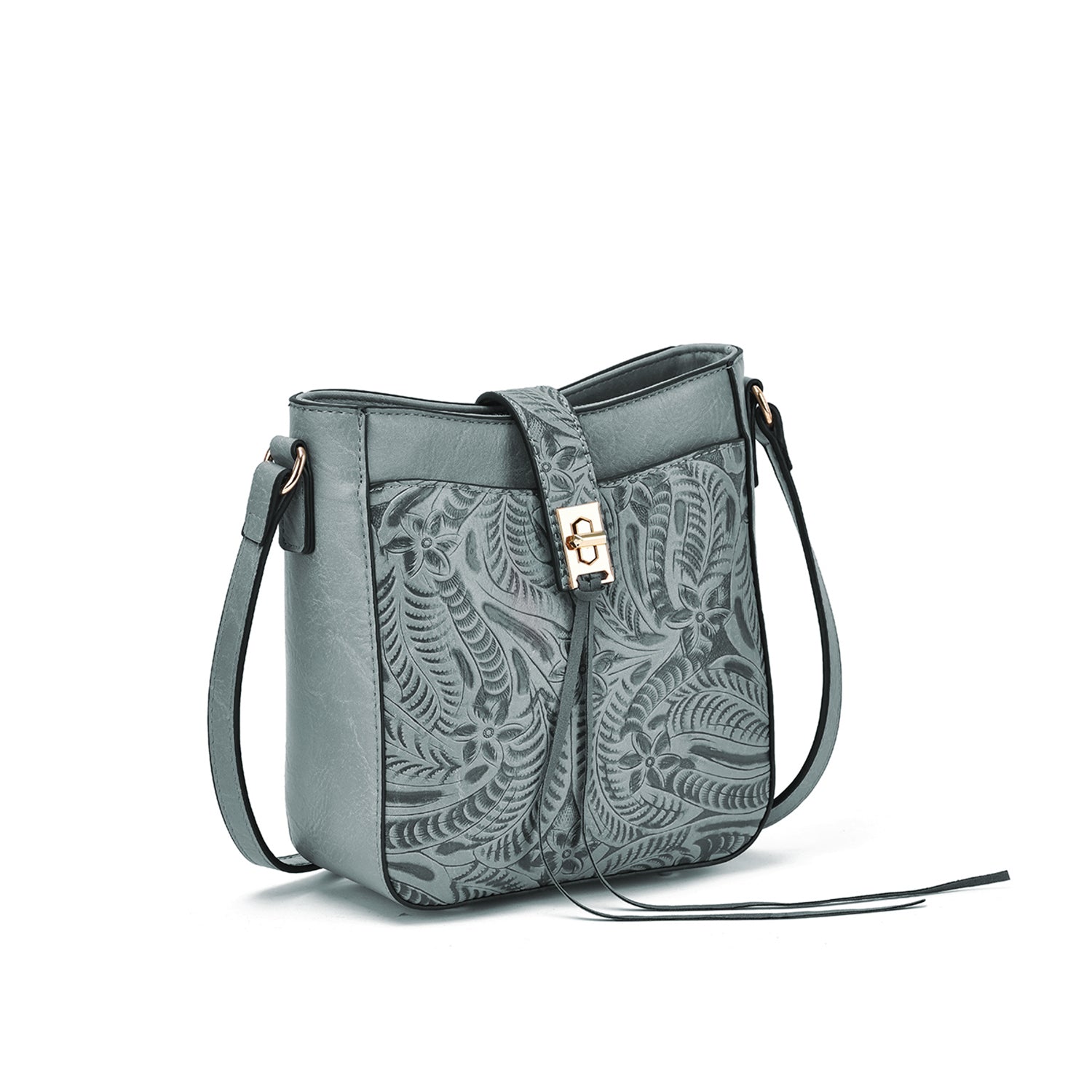 Mikey Tooled Crossbody