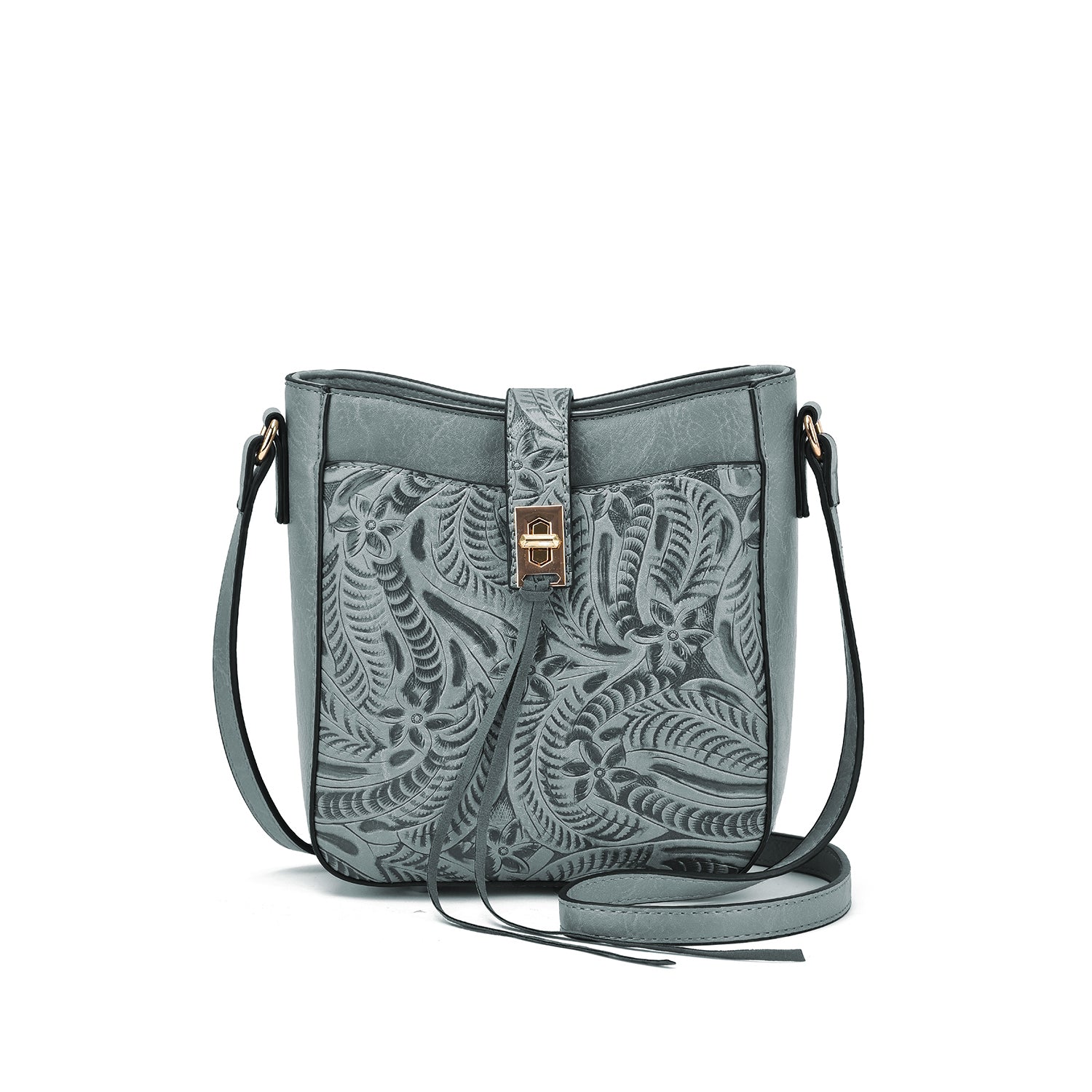 Mikey Tooled Crossbody