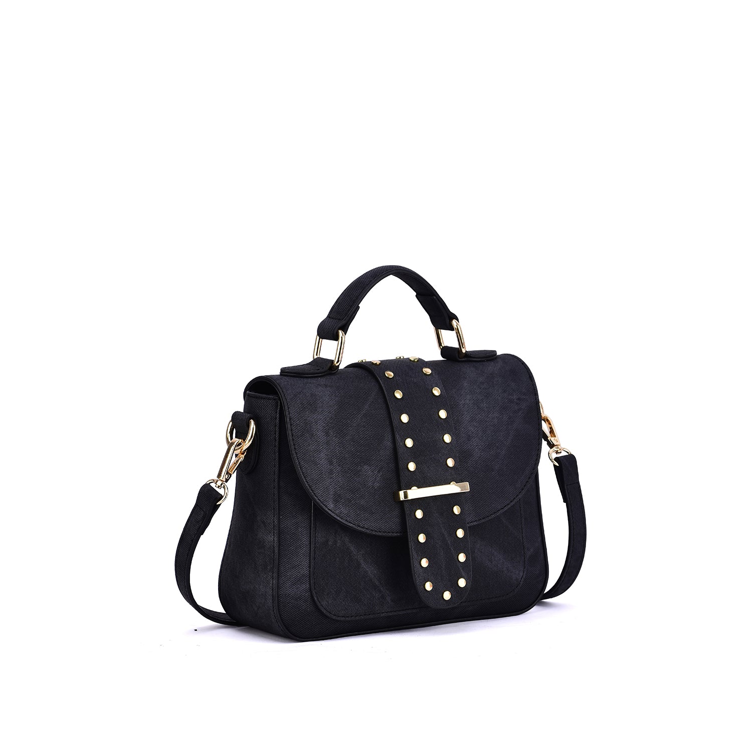 Emmie Denim Washed Crossbody Bag