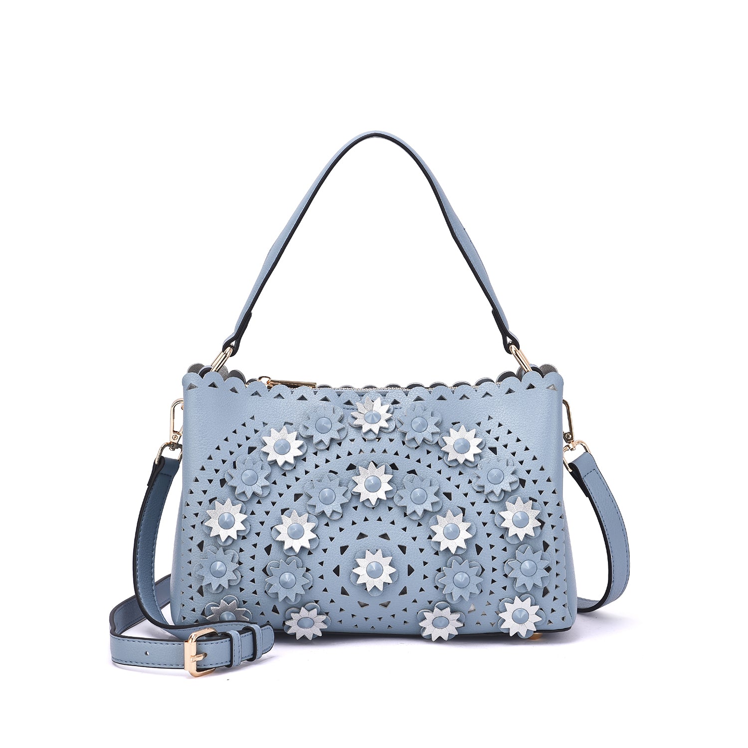 Piper 3D Flower Crossbody