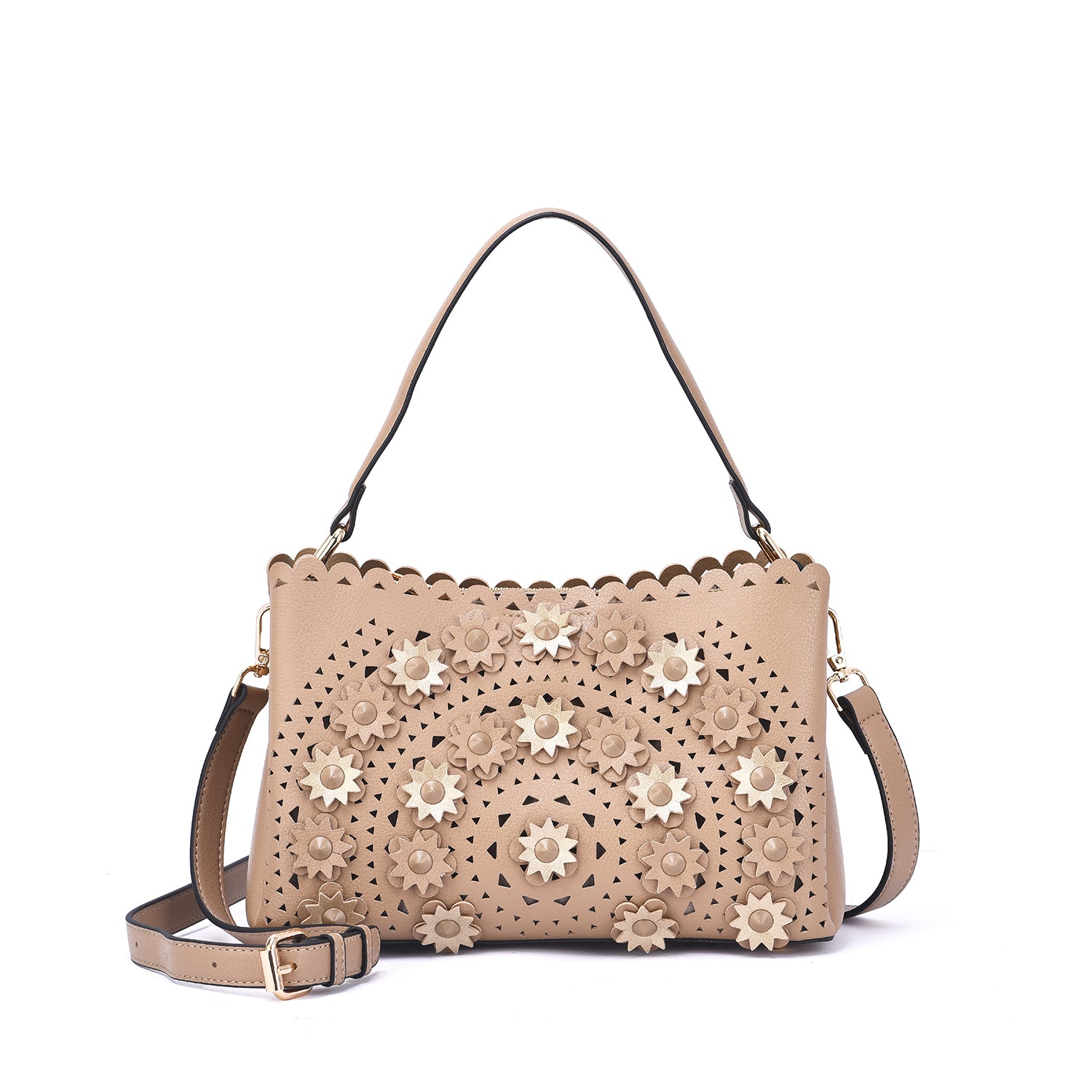 Piper 3D Flower Crossbody