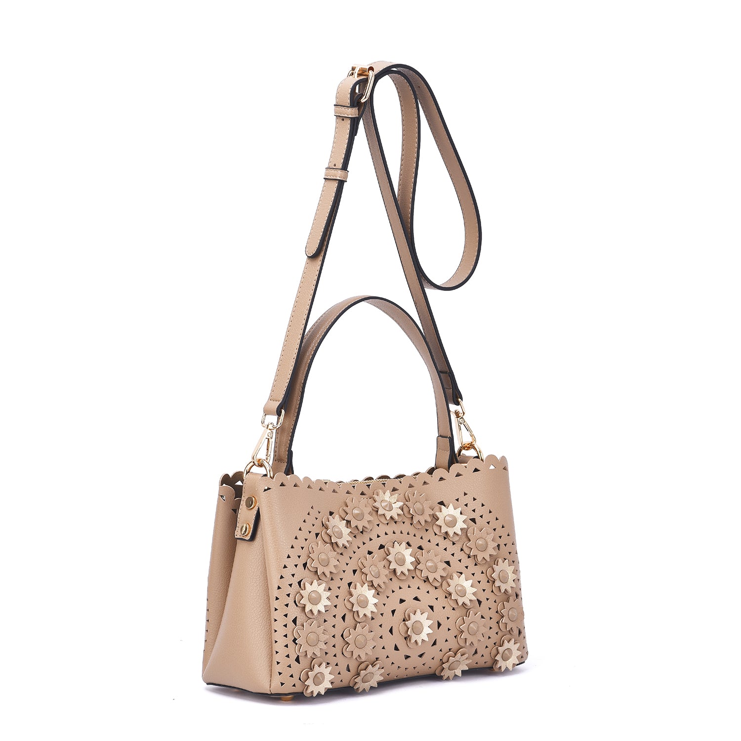Piper 3D Flower Crossbody