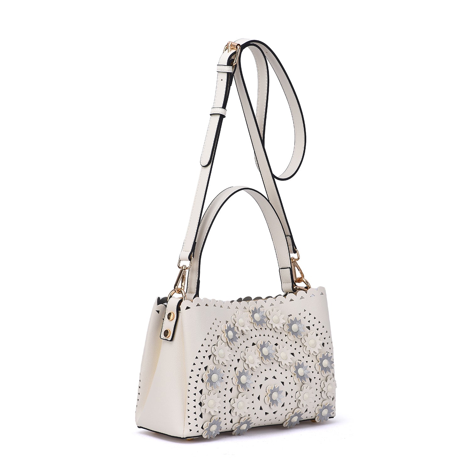 Piper 3D Flower Crossbody