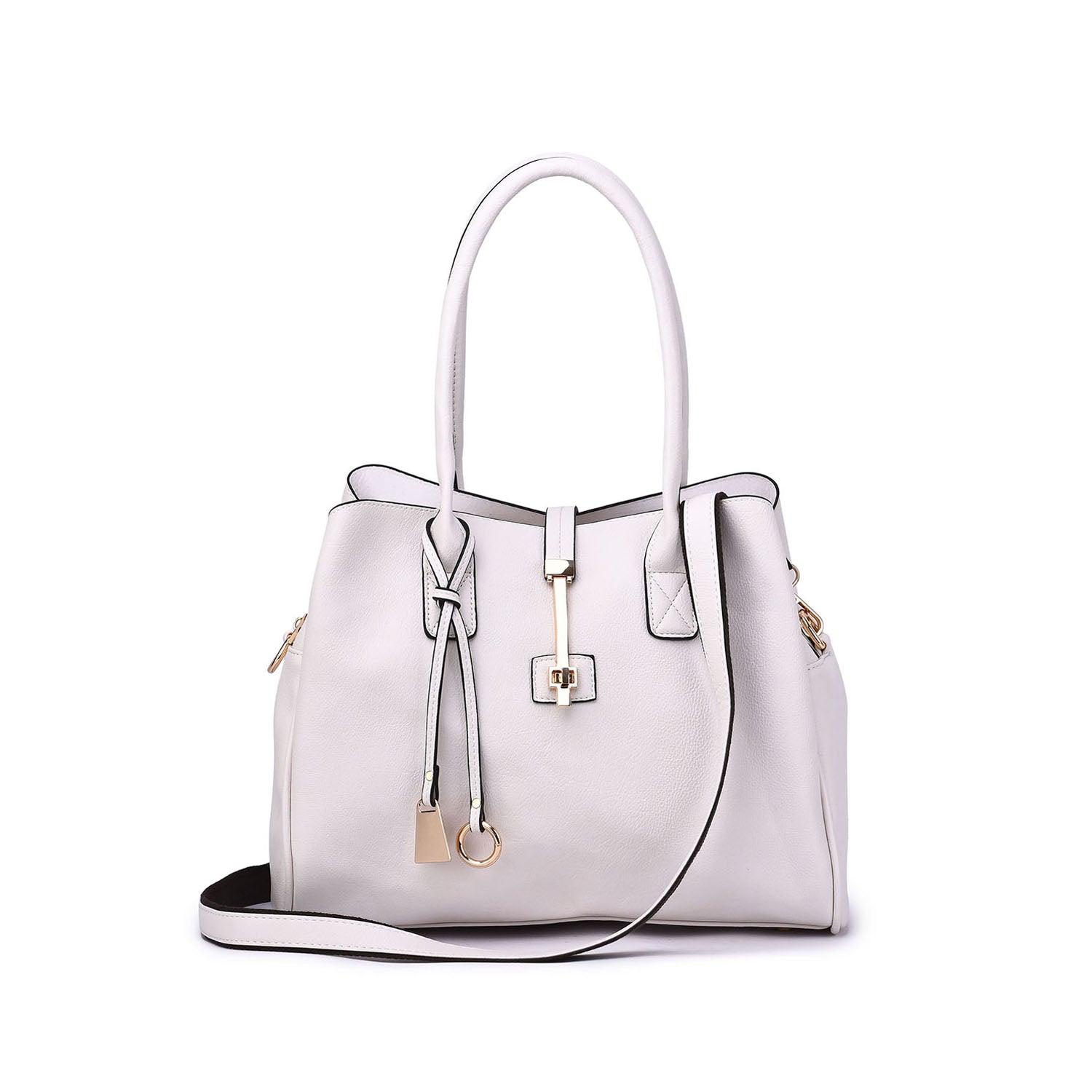 Jasmine Structured 3-Compartment Satchel - Mellow World