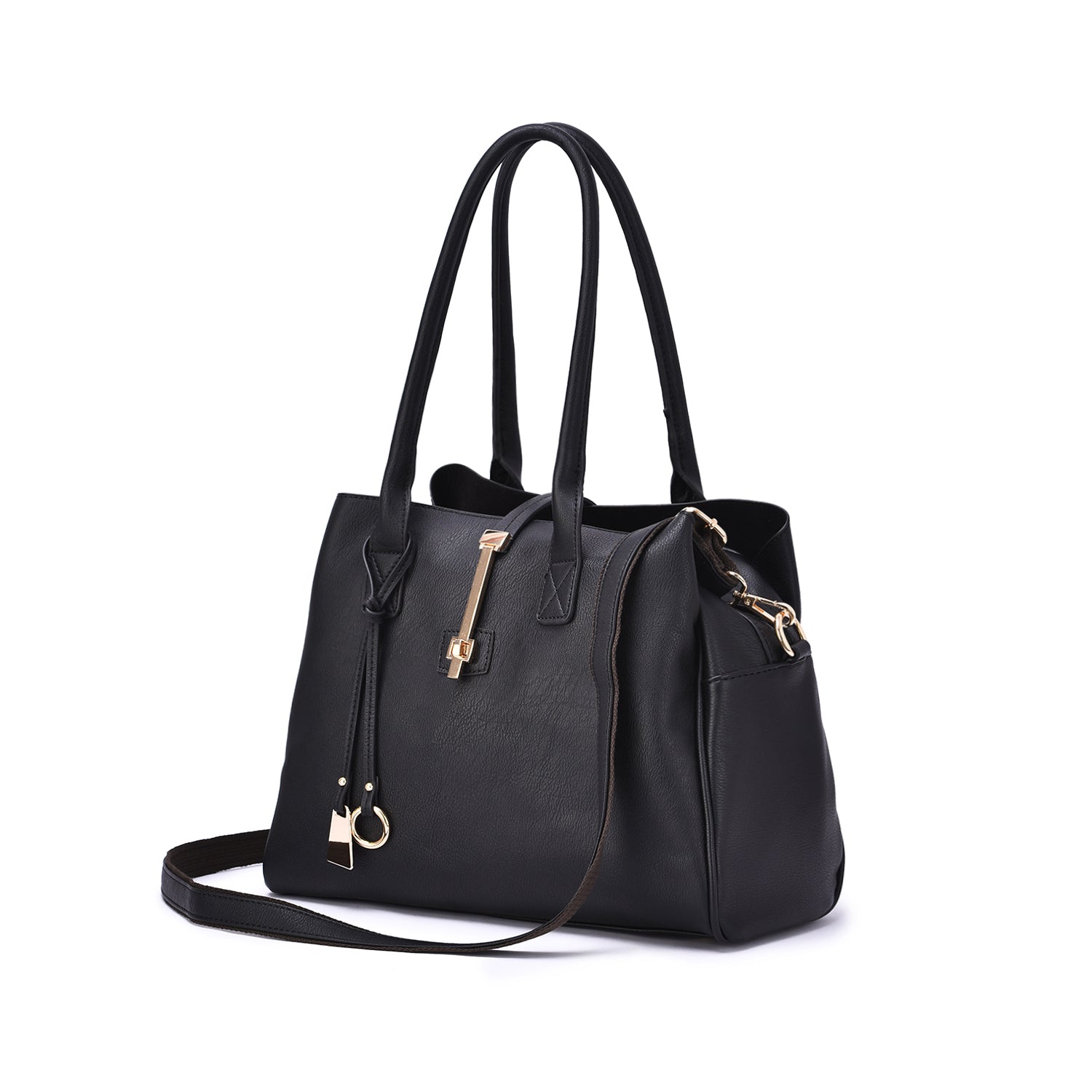 Jasmine Structured 3-Compartment Satchel - Mellow World