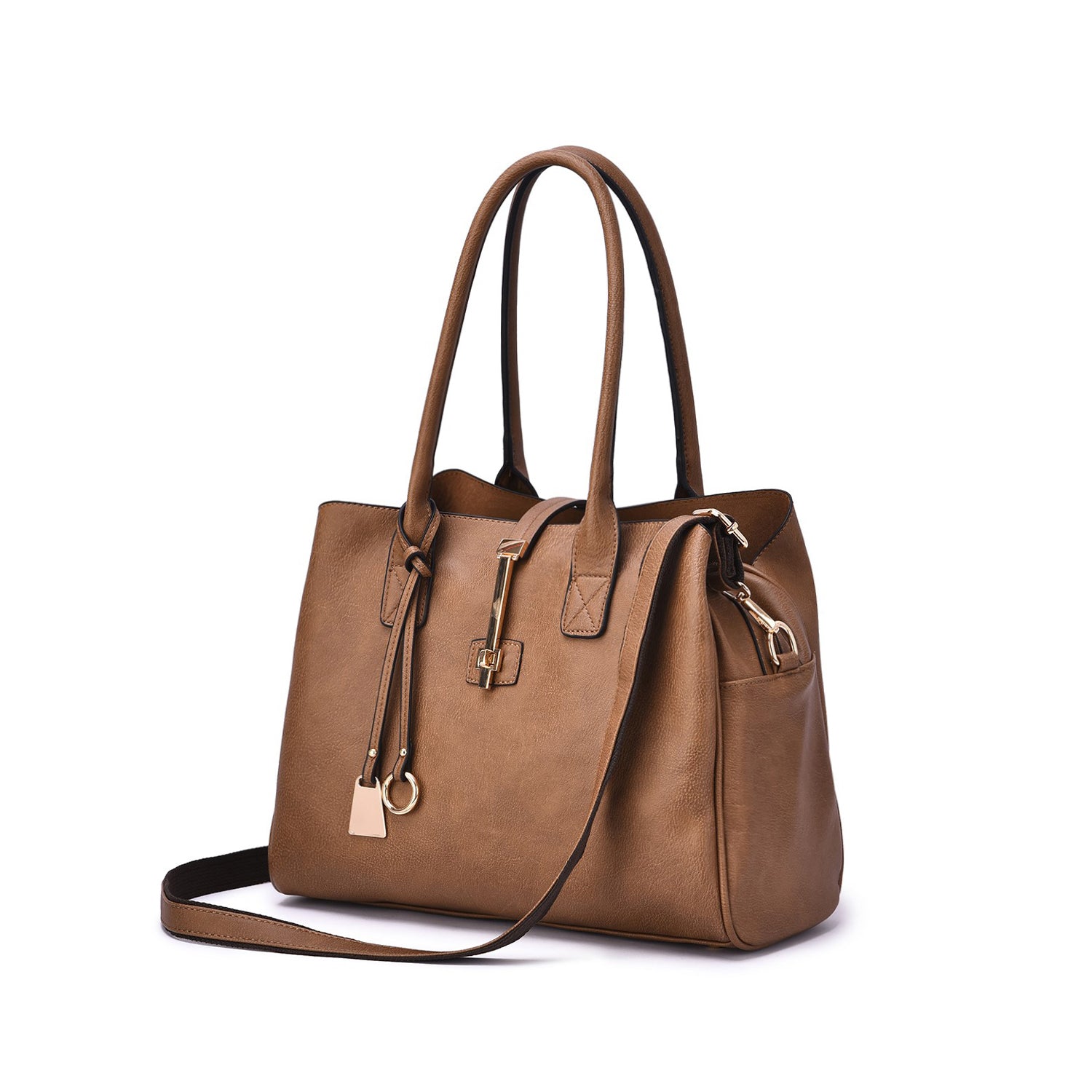 Jasmine Structured 3-Compartment Satchel - Mellow World