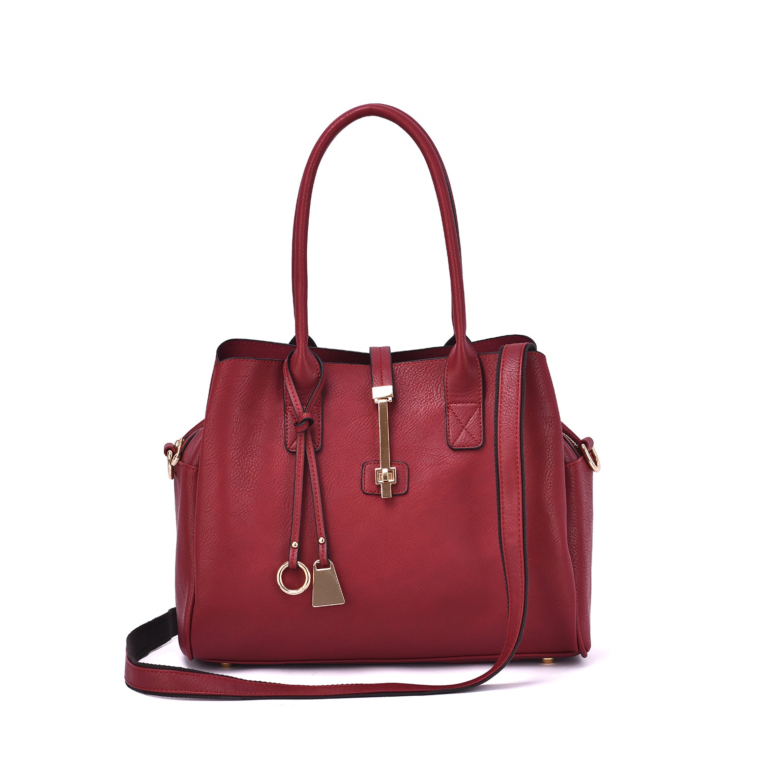 Jasmine Structured 3-Compartment Satchel - Mellow World