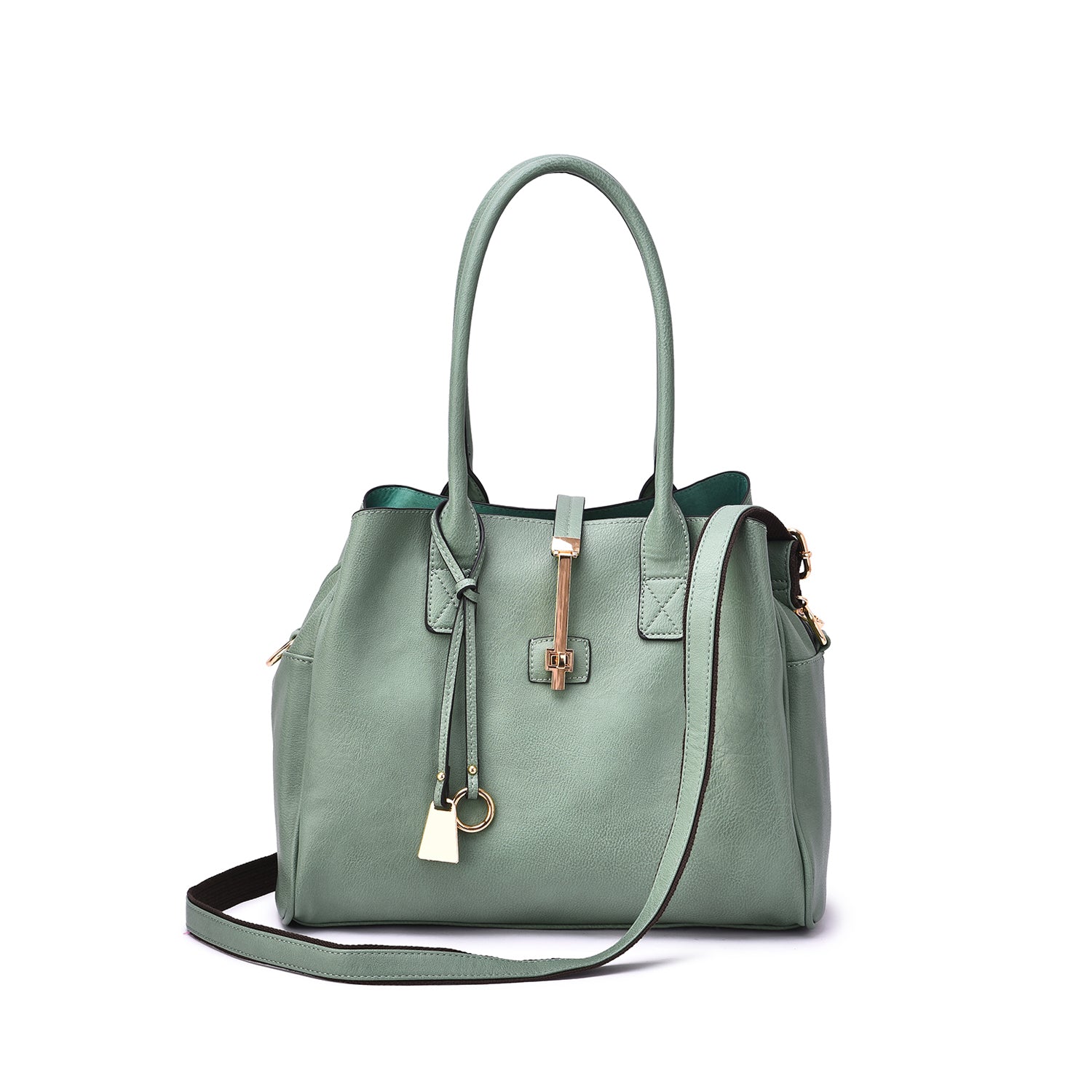 Jasmine Structured 3-Compartment Satchel - Mellow World