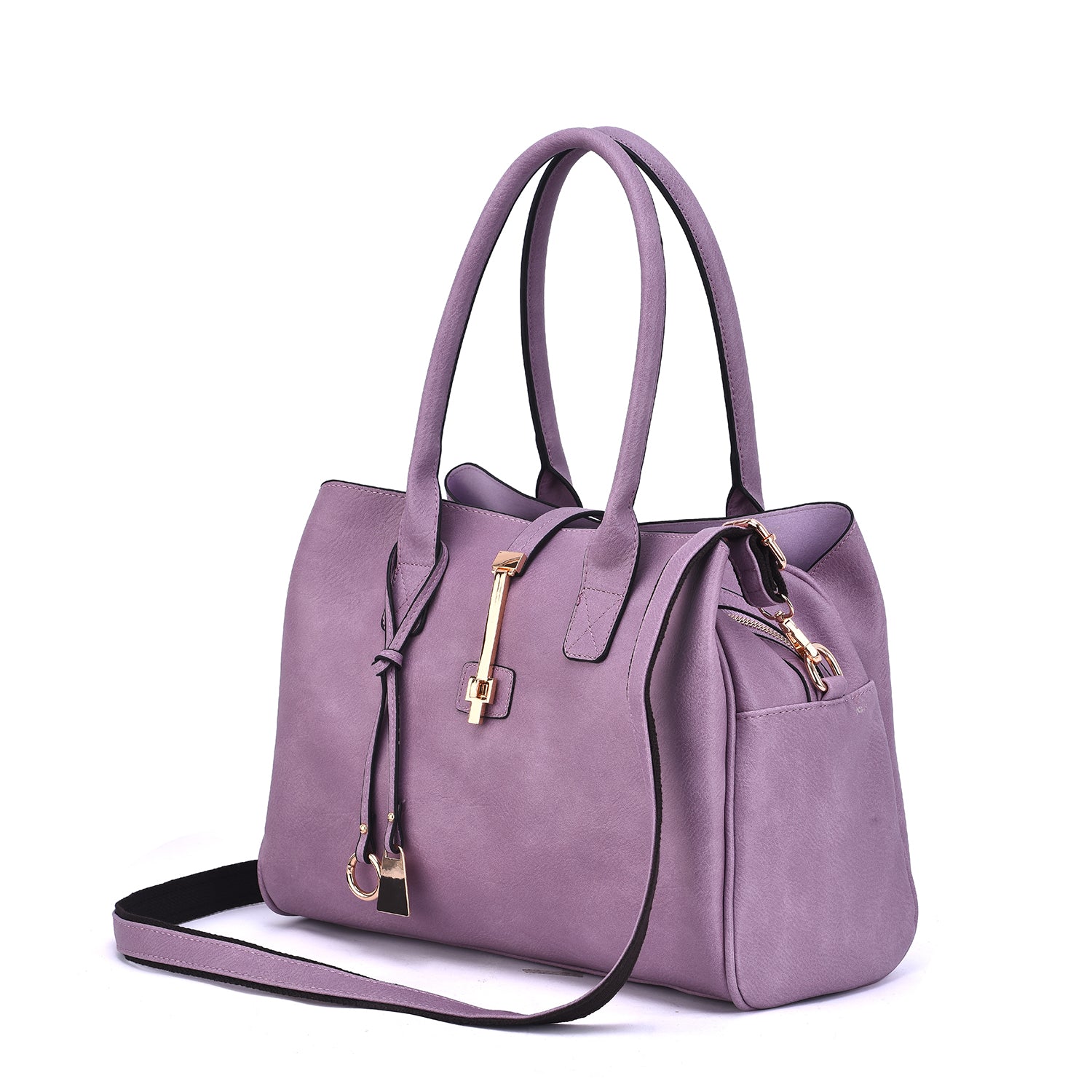 Jasmine Structured 3-Compartment Satchel - Mellow World