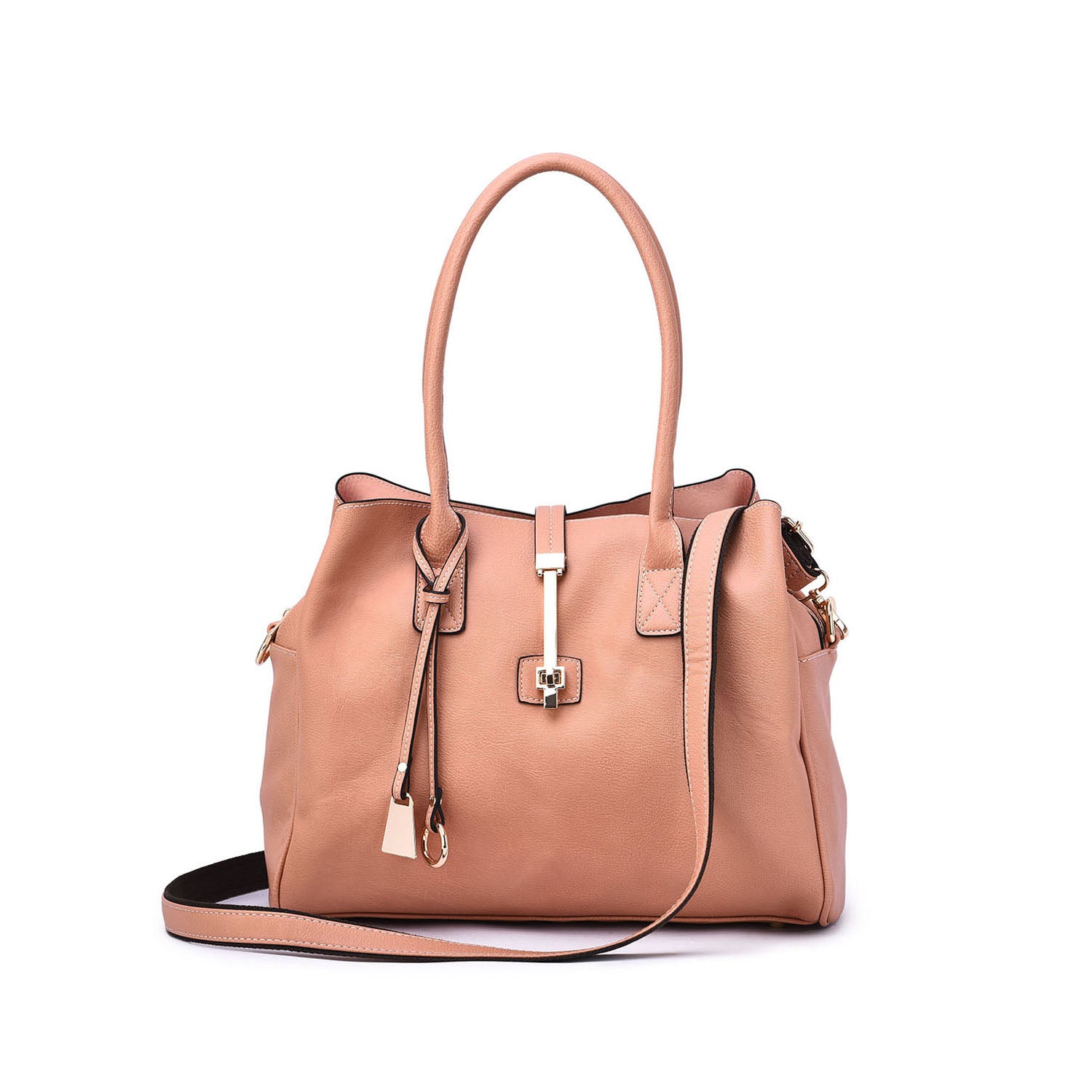 Jasmine Structured 3-Compartment Satchel - Mellow World