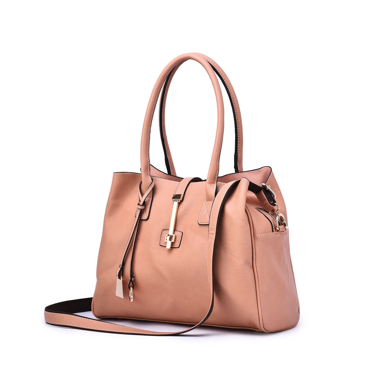 Jasmine Structured 3-Compartment Satchel - Mellow World