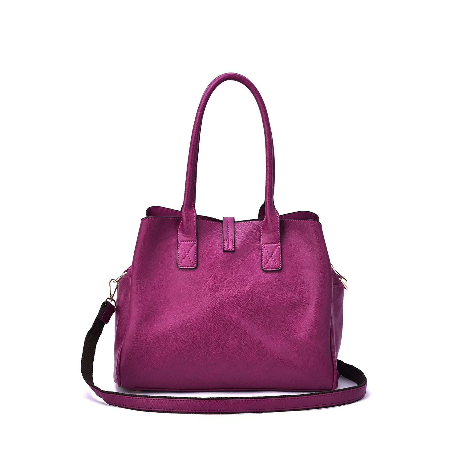 Jasmine Structured 3-Compartment Satchel - Mellow World