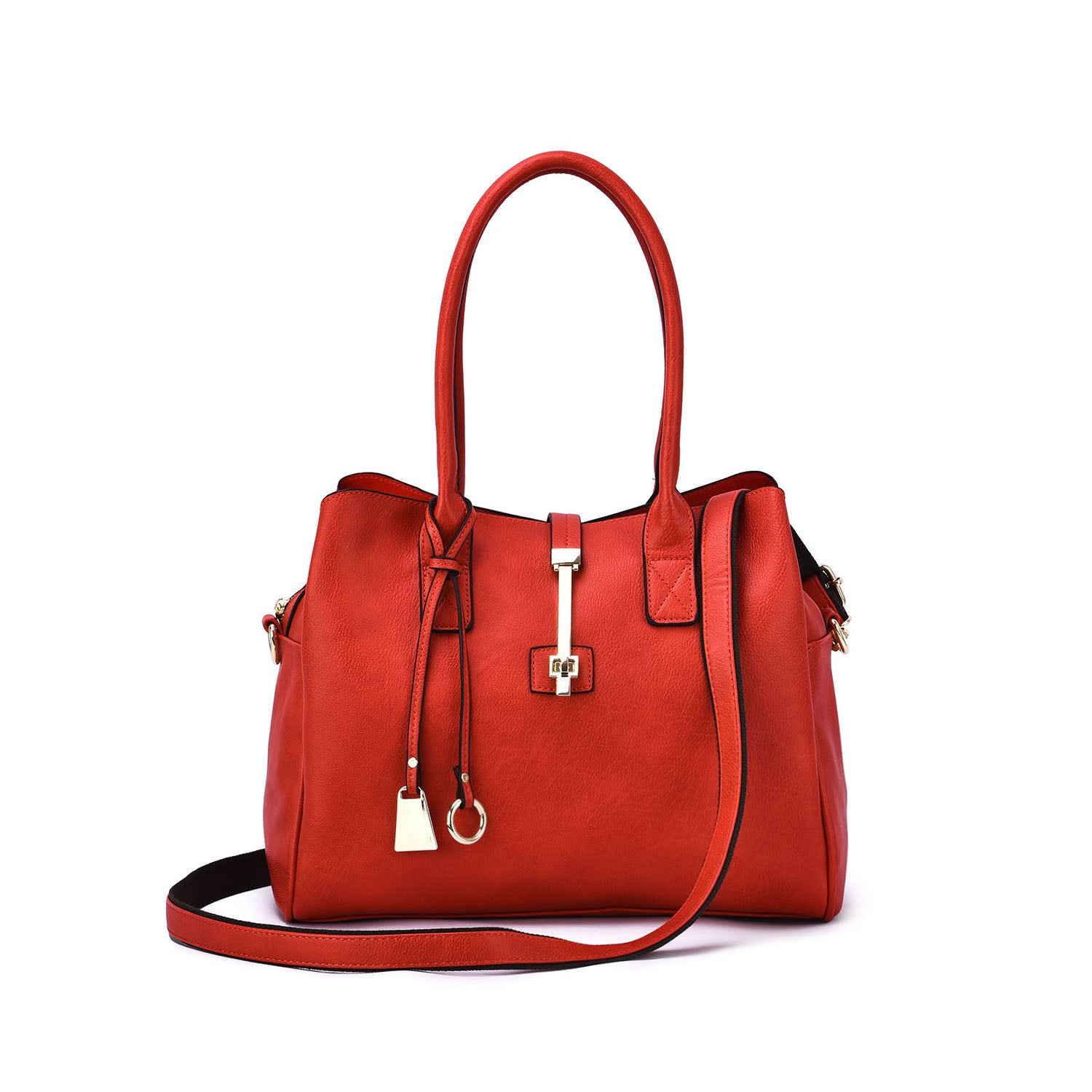 Jasmine Structured 3-Compartment Satchel - Mellow World