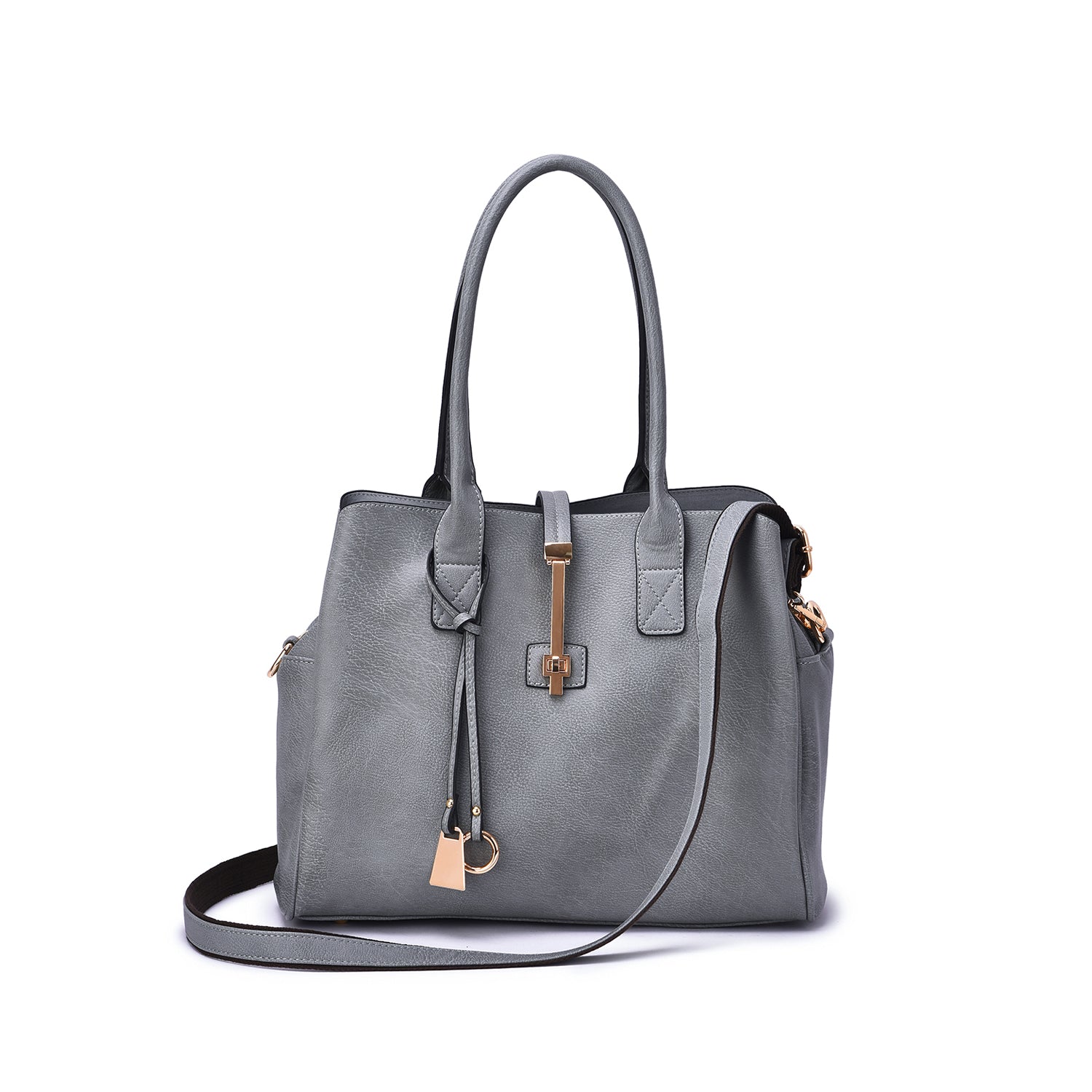 Jasmine Structured 3-Compartment Satchel - Mellow World
