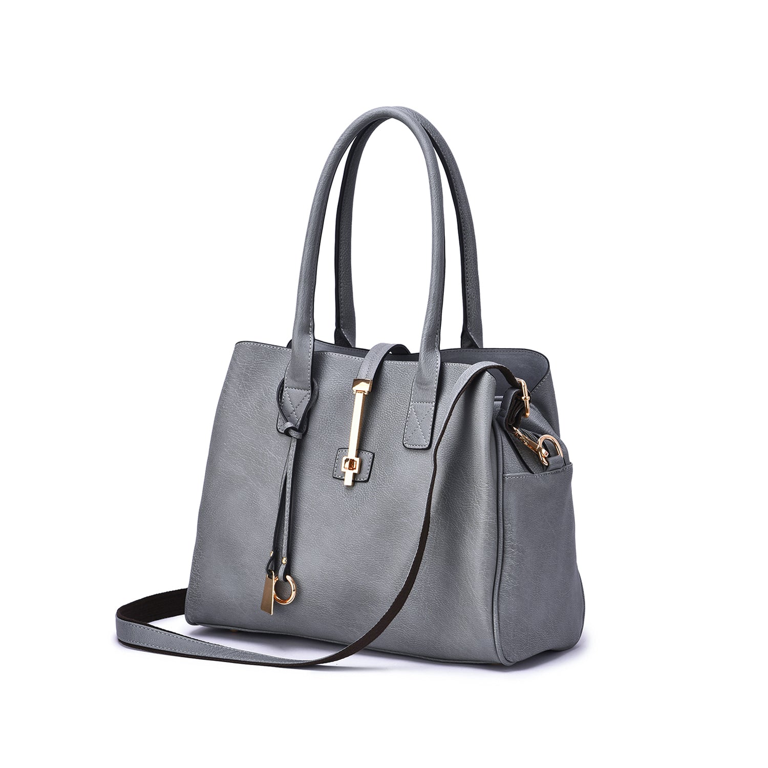 Jasmine Structured 3-Compartment Satchel - Mellow World