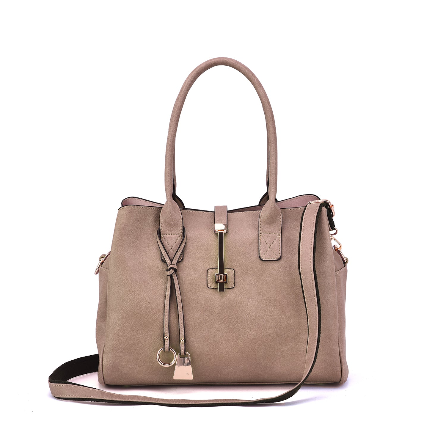 Jasmine Structured 3-Compartment Satchel - Mellow World