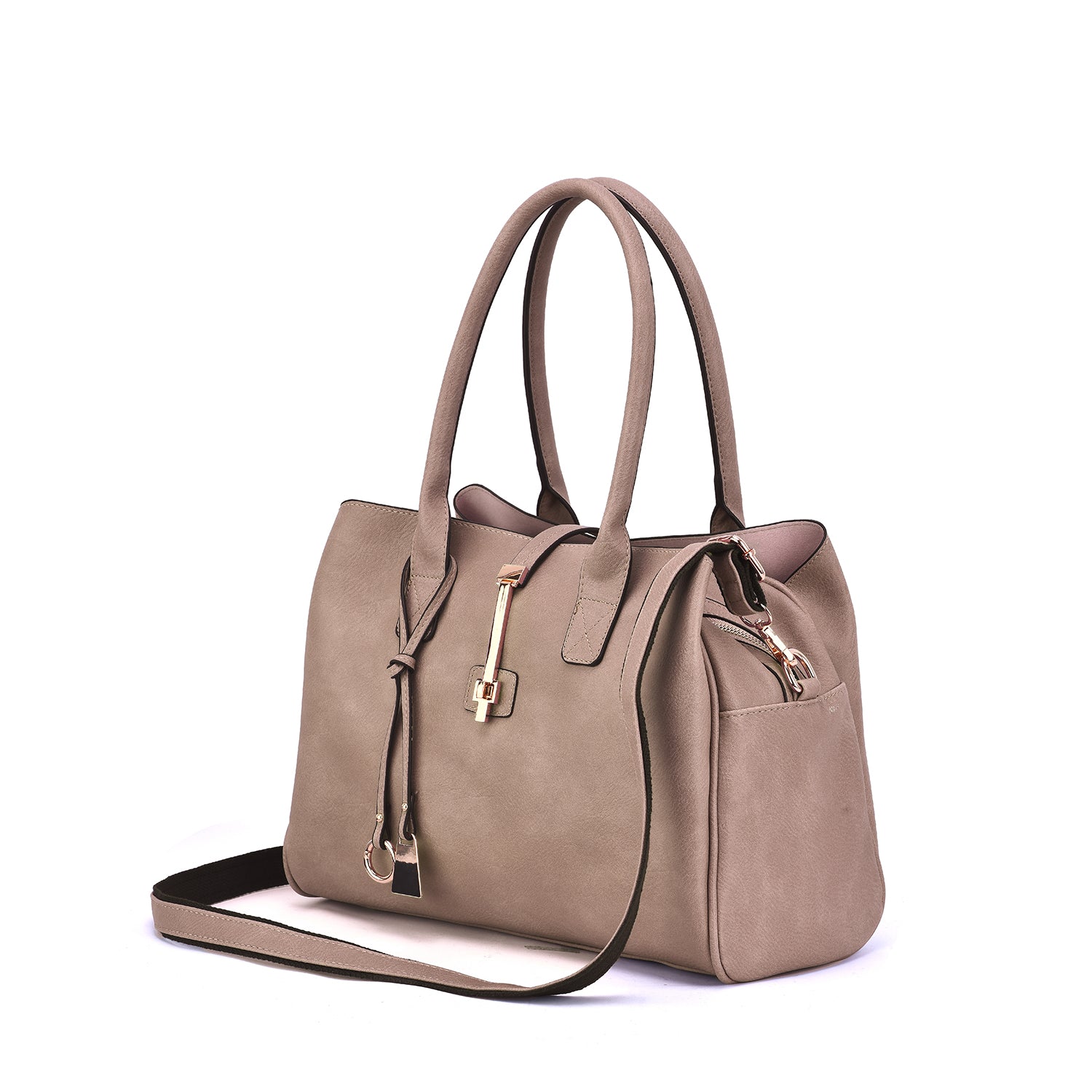 Jasmine Structured 3-Compartment Satchel - Mellow World