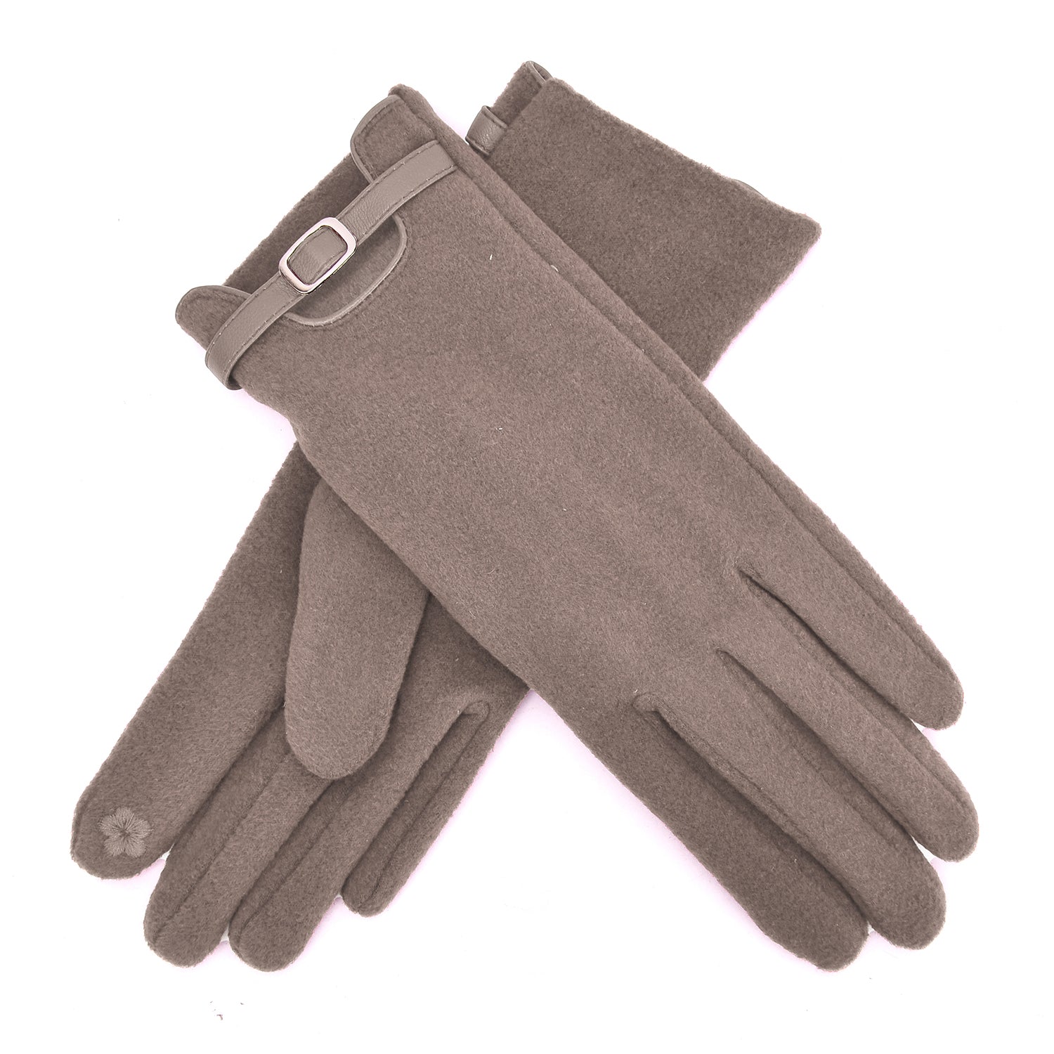 Women's Gloves with Belted Cuff - Mellow World