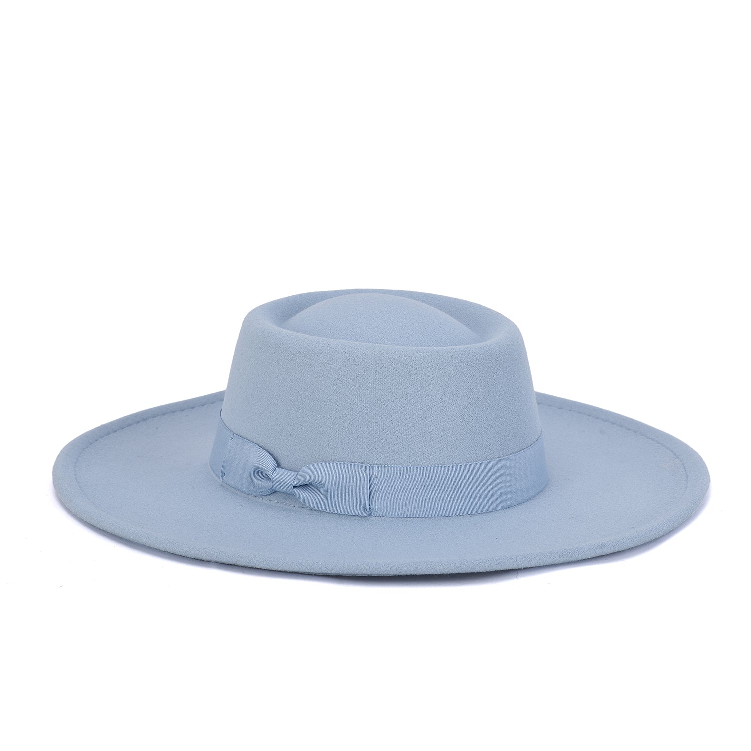 Women's Wide Brim Bow Felt Hat - Mellow World