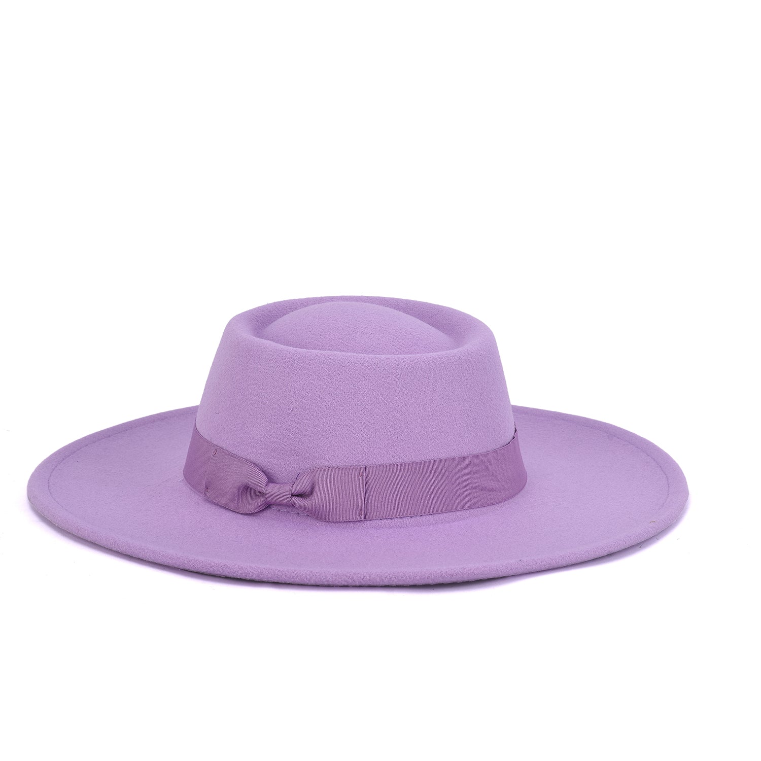 Women's Wide Brim Bow Felt Hat - Mellow World