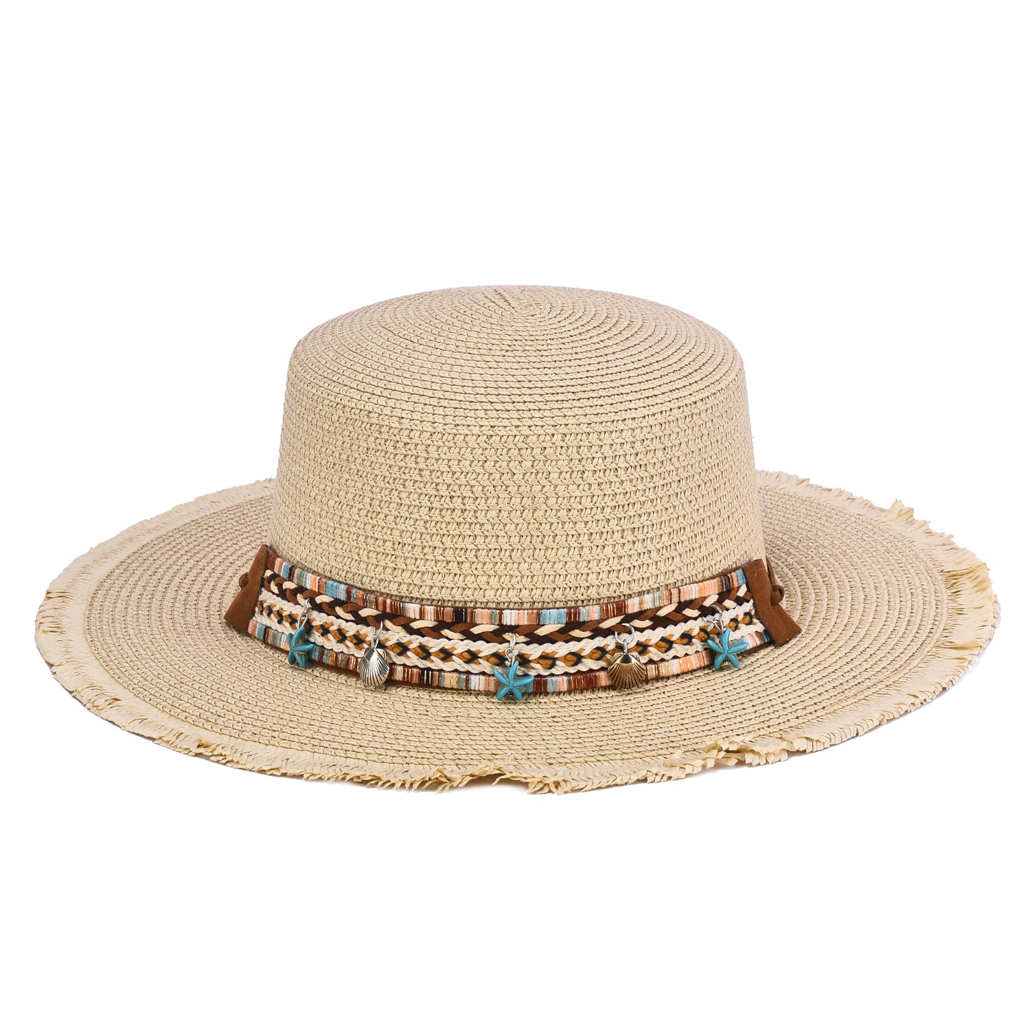 Women's Wide Brim Boater Hat - Mellow World
