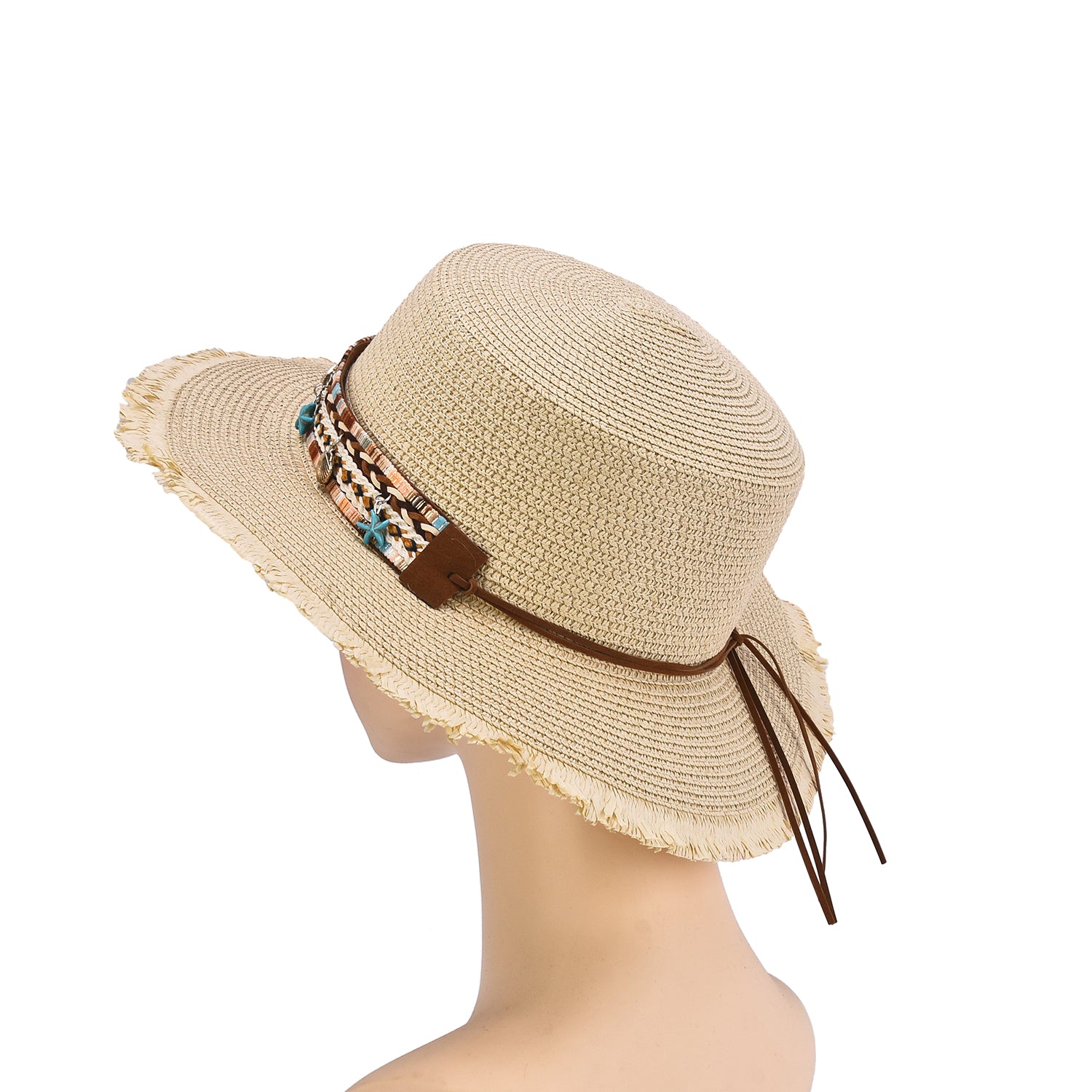 Women's Wide Brim Boater Hat - Mellow World