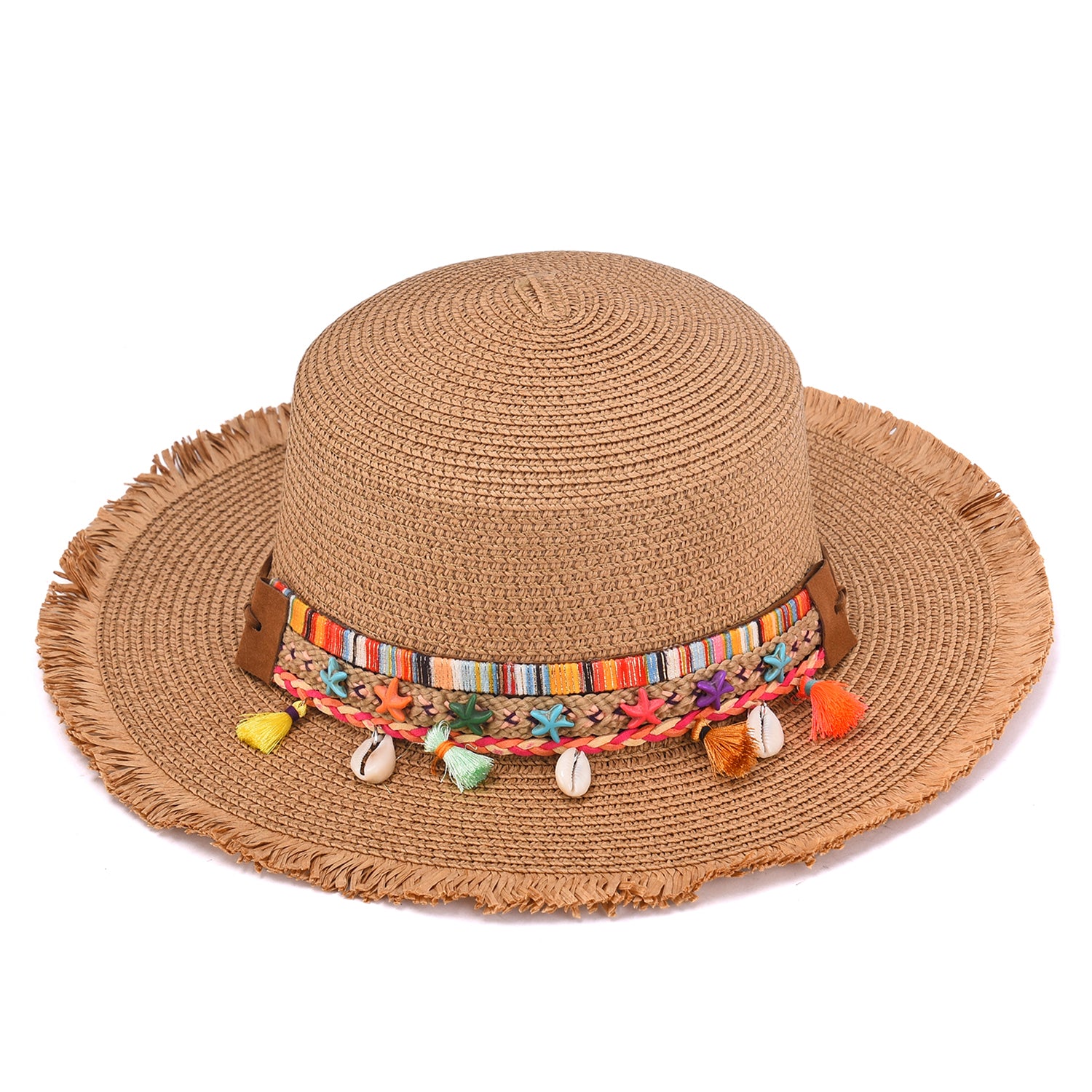Women's Wide Brim Boater Hat - Mellow World